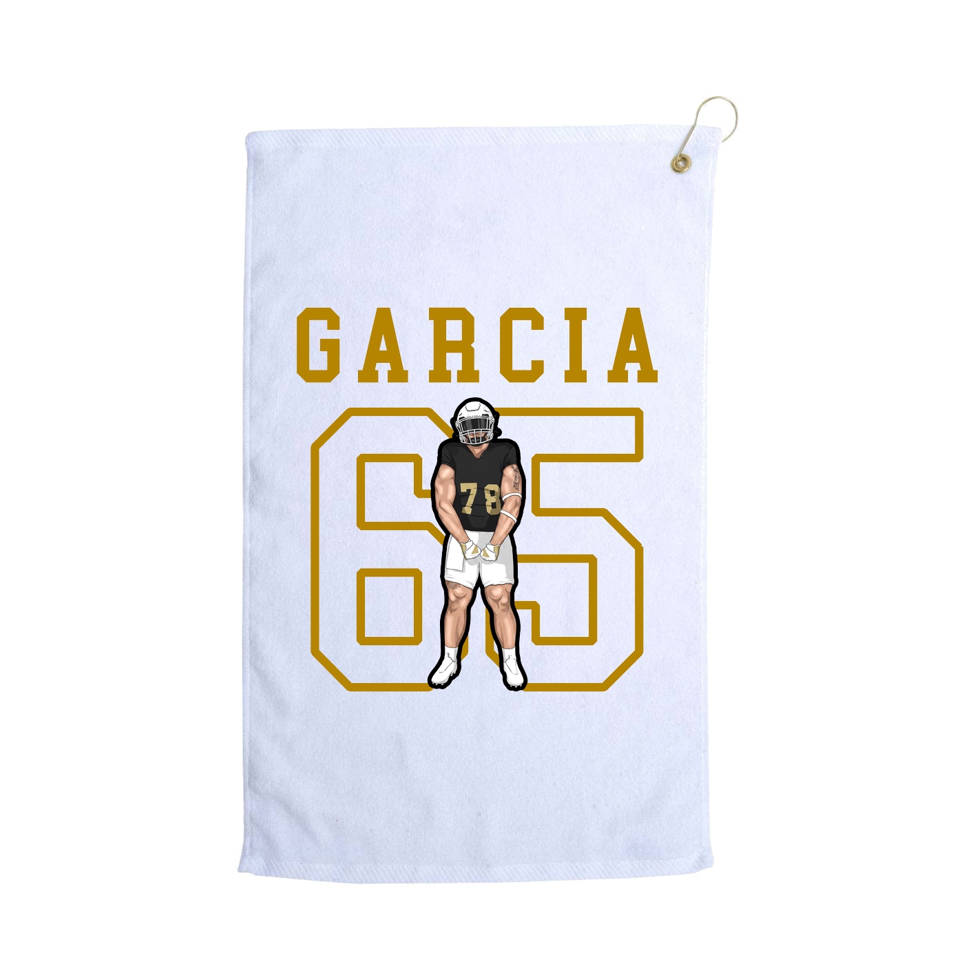 Golf Towel — Shirsey in White