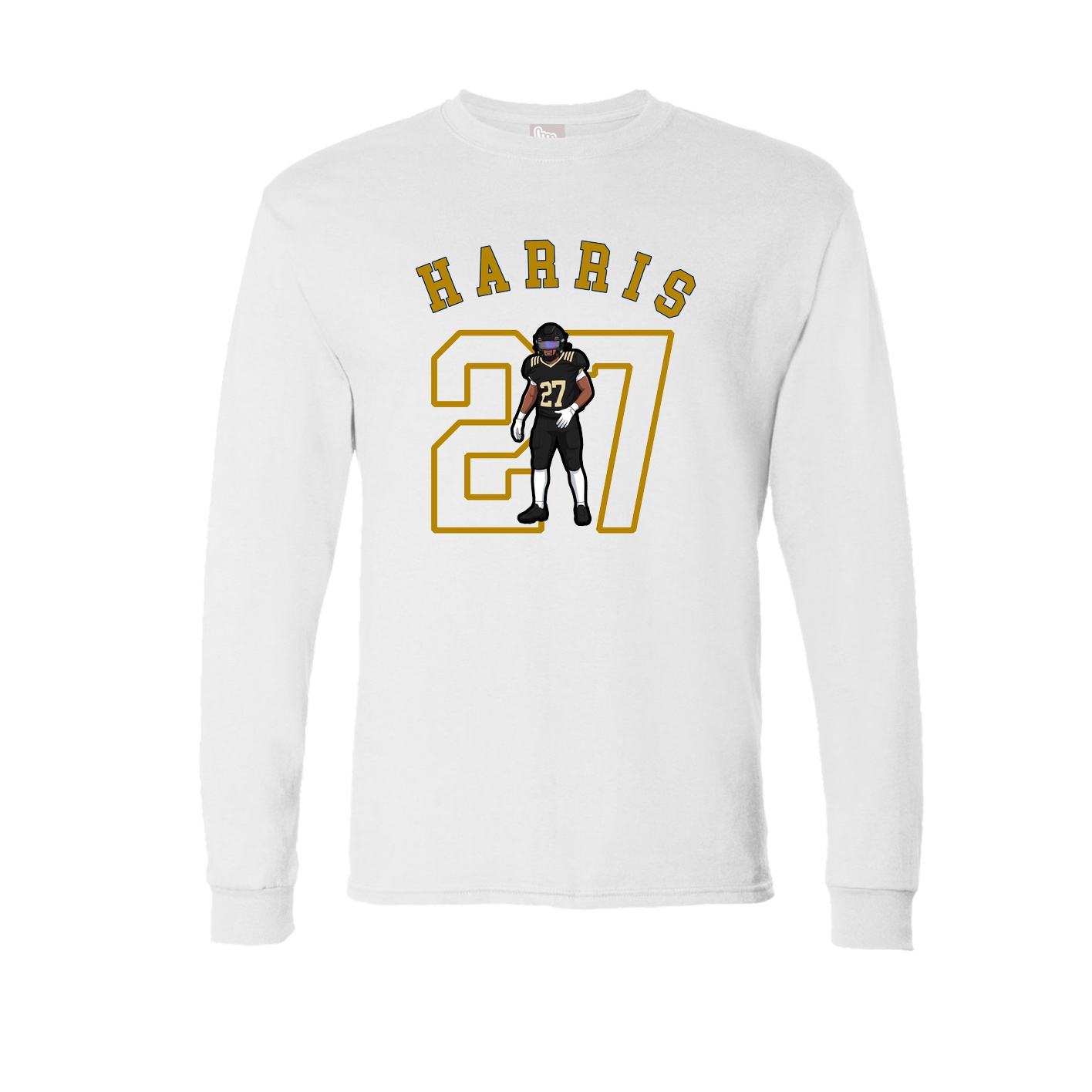 Long Sleeve Tee — Shirsey Arch in White