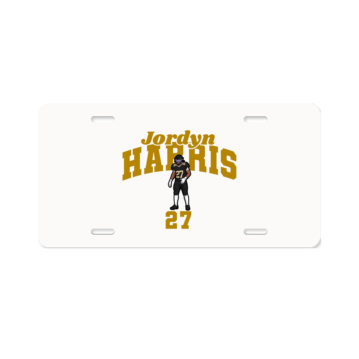 License Plate — Signature Arch in Classic