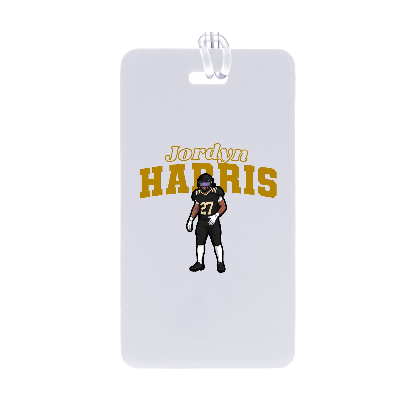 Bag Tag — Name Arch in Classic