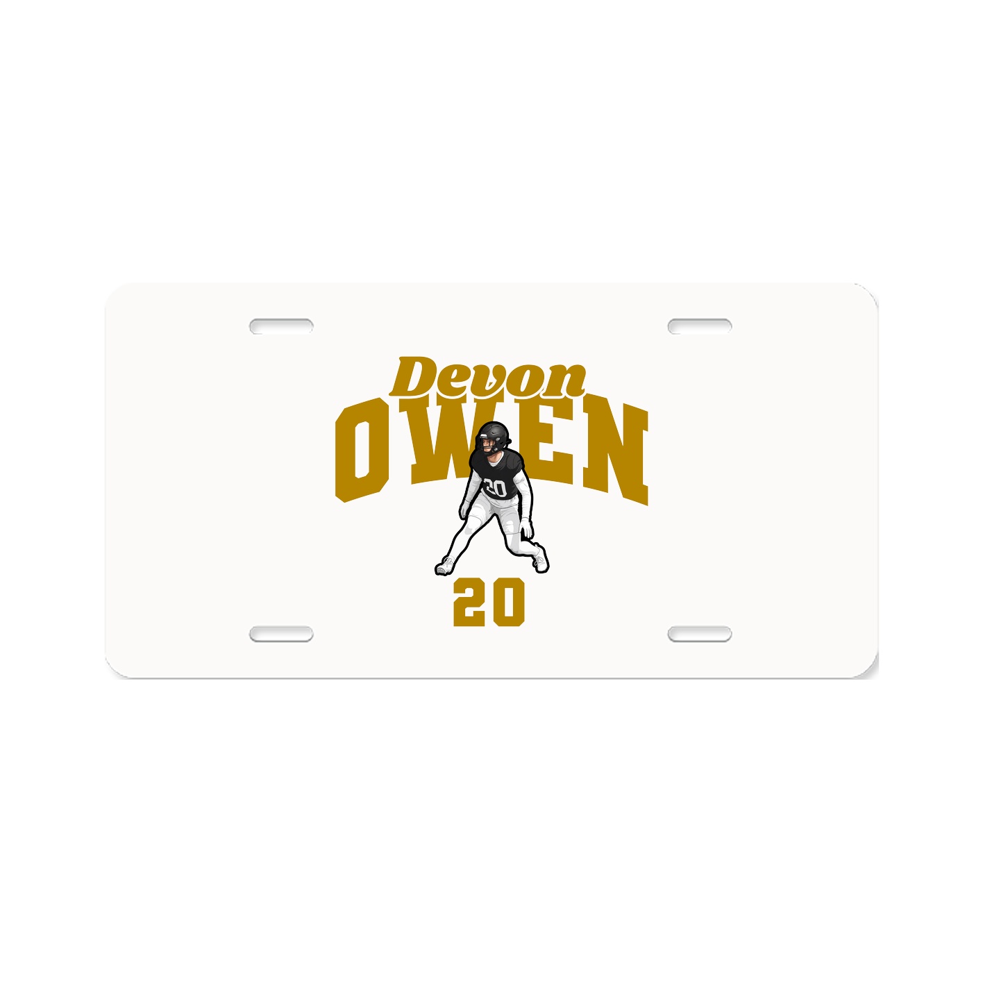 License Plate — Signature Arch in Classic