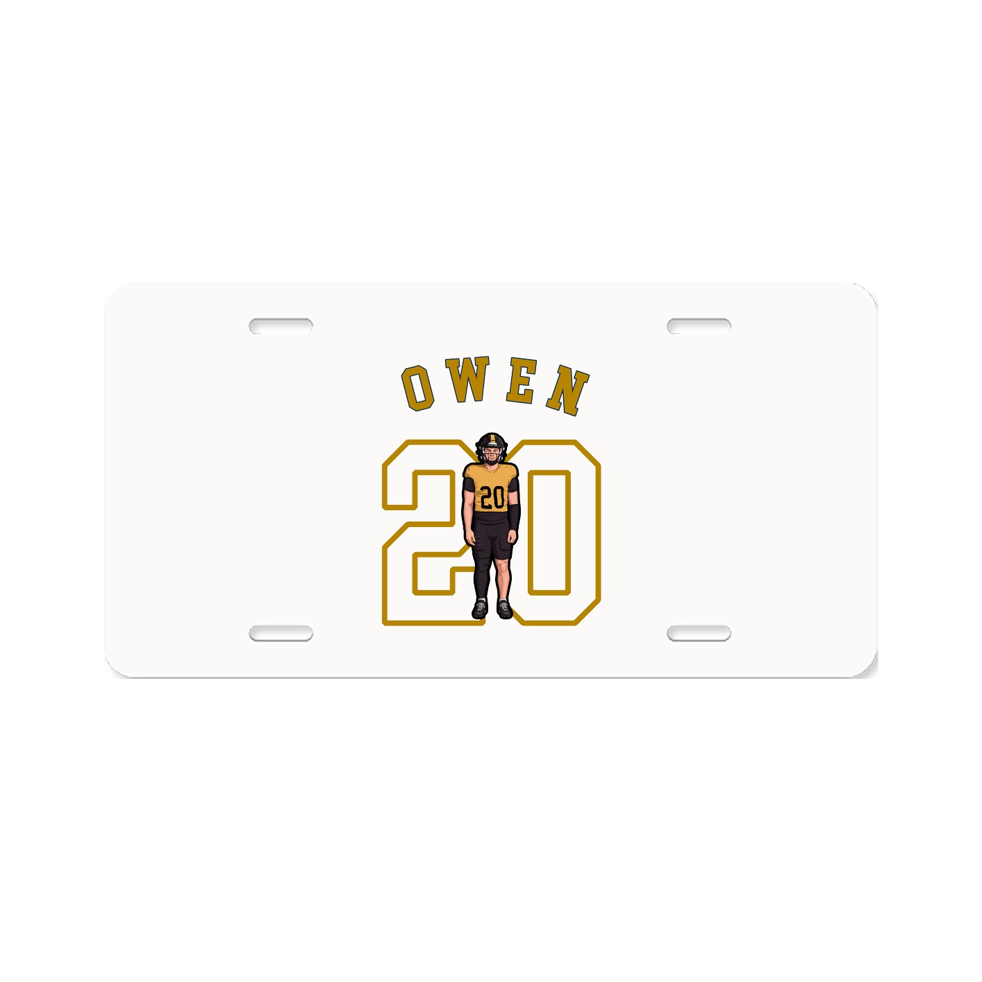 License Plate — Shirsey Arch in Classic