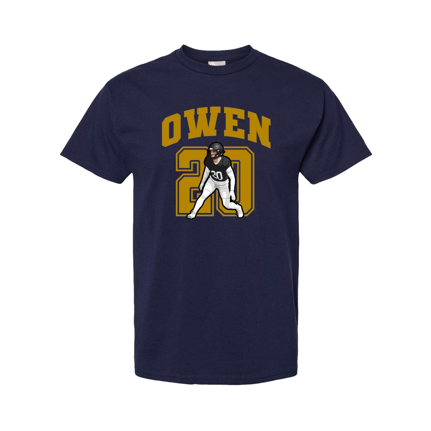 Tee — Number in Navy