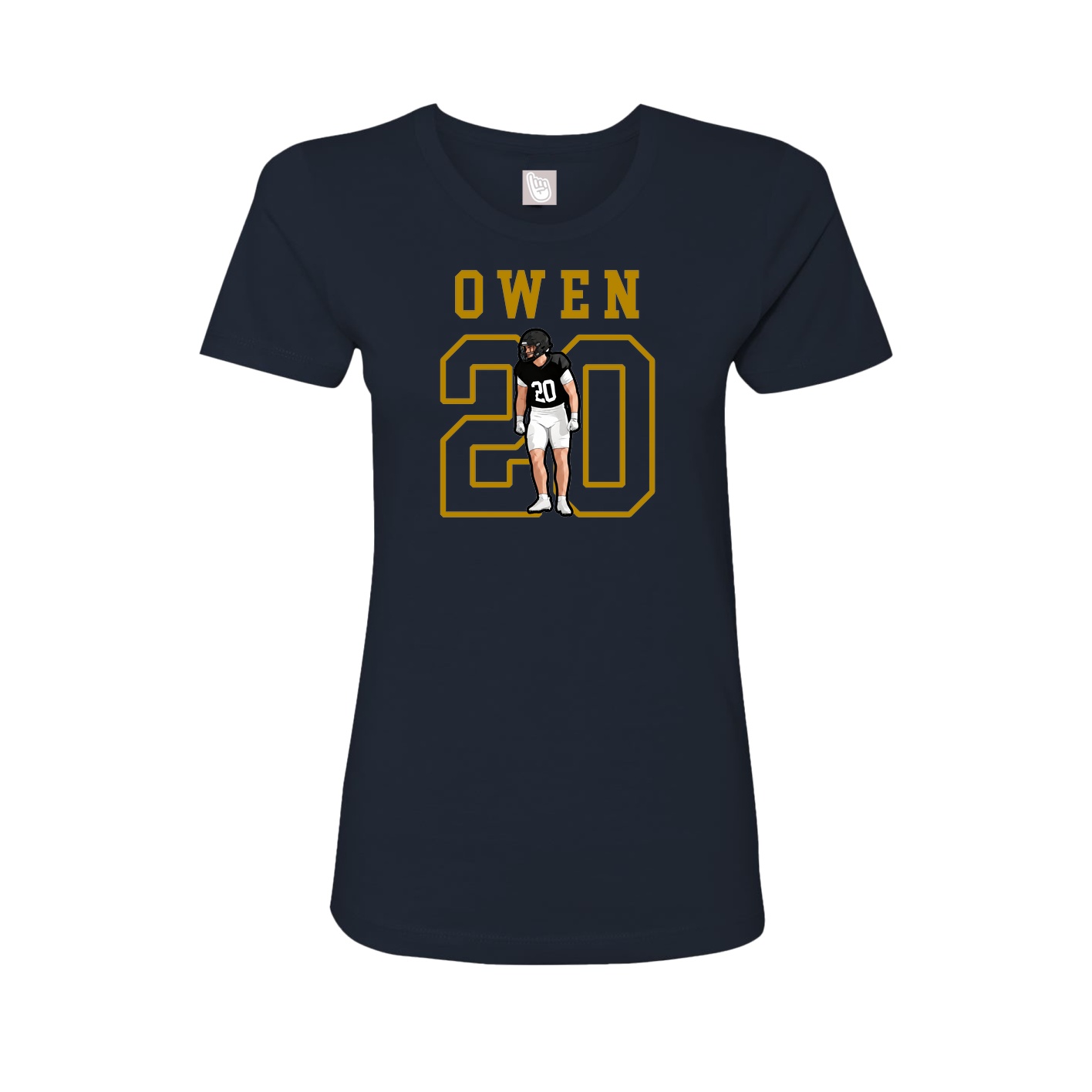 Fitted Women's Tee — Shirsey in Navy