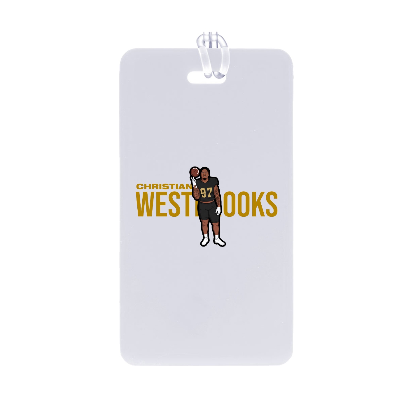 Bag Tag — Player Name in Classic