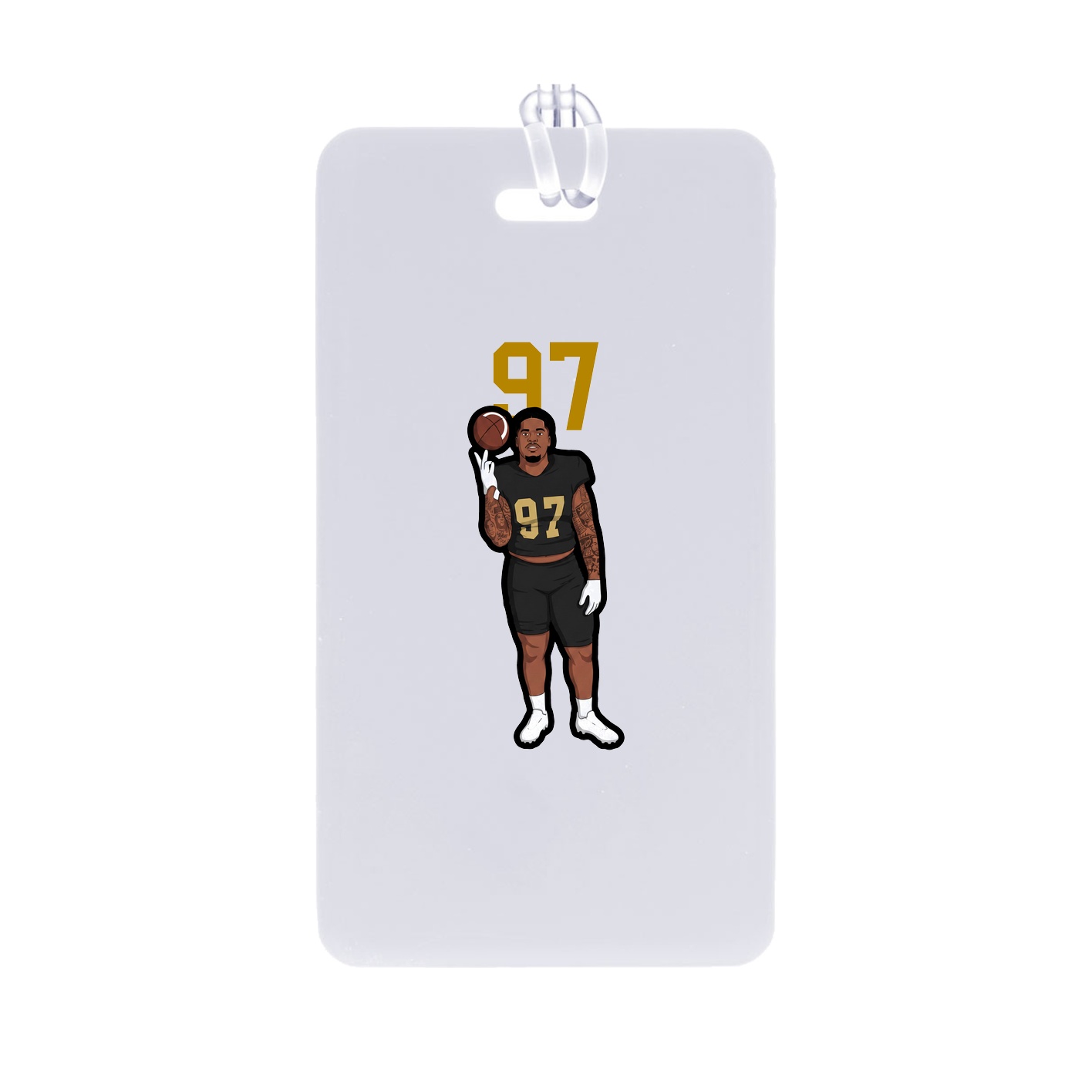 Bag Tag — Number Top in Classic
