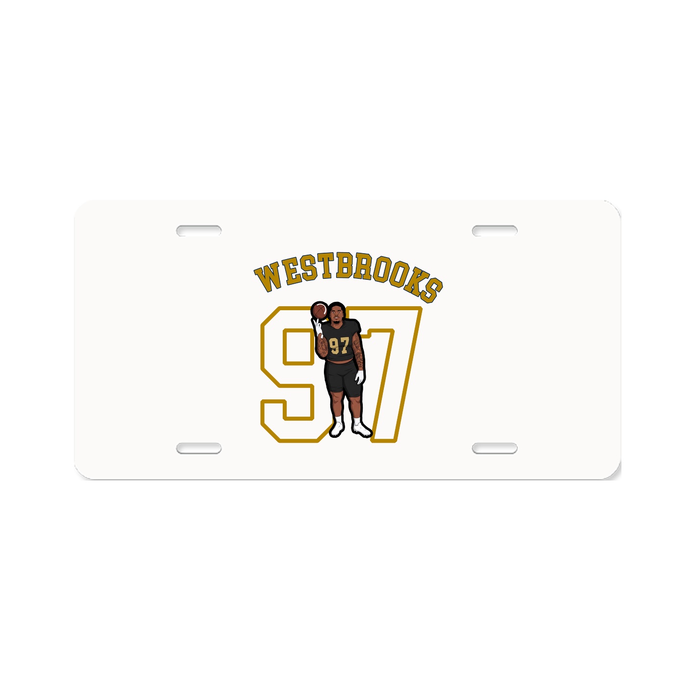 License Plate — Shirsey Arch in Classic