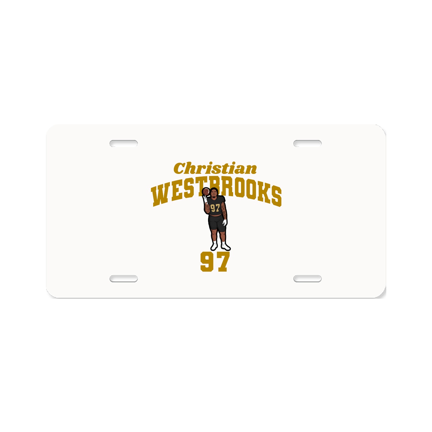 License Plate — Signature Arch in Classic