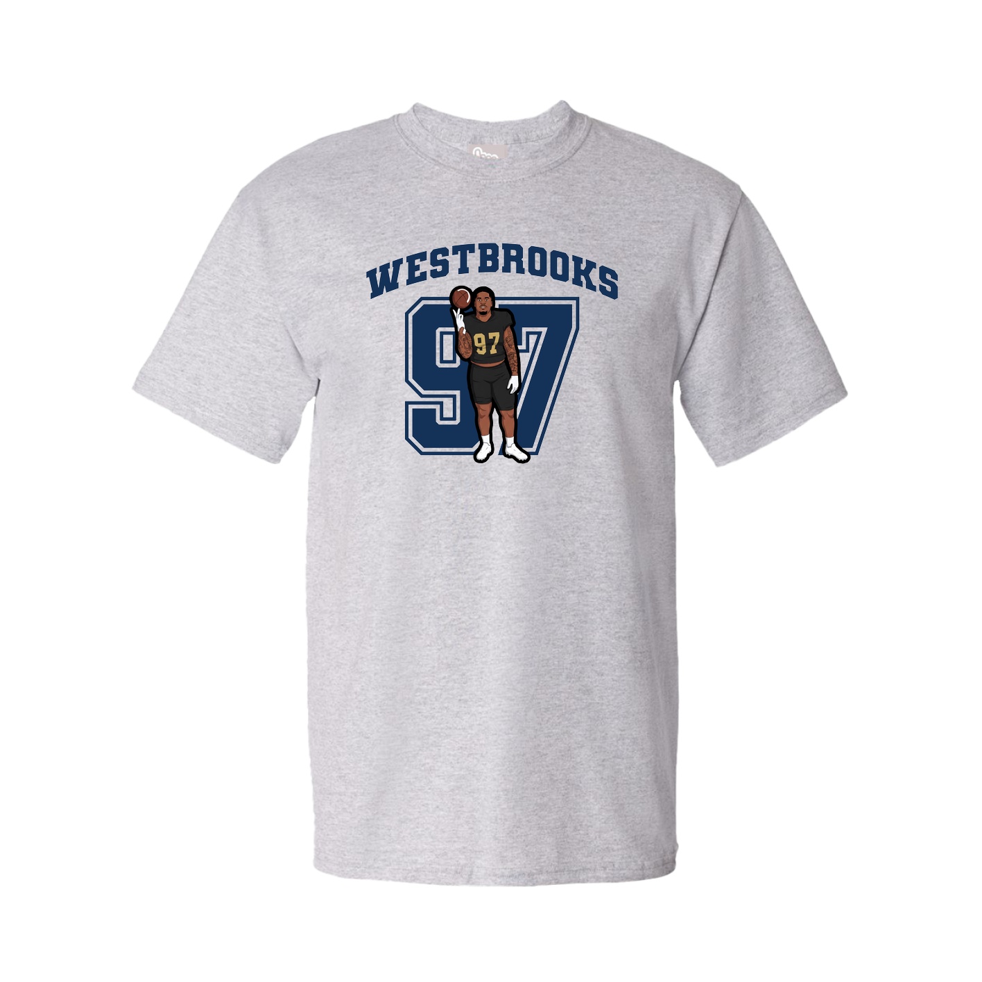 Tee — Number in Grey