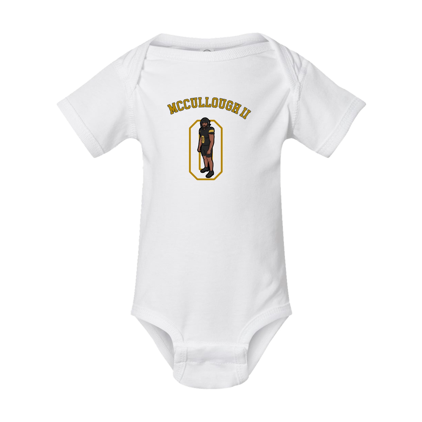 Baby Onesie — Shirsey Arch in White