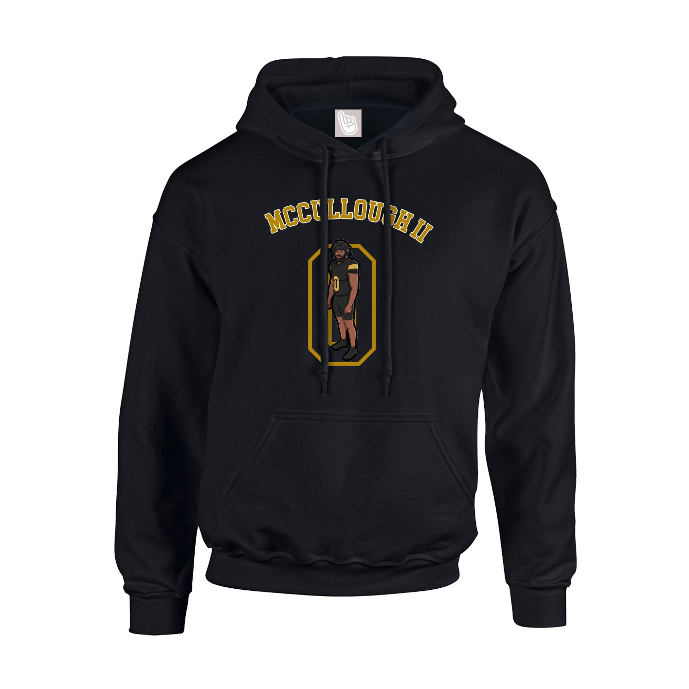 Youth Hoodie — Shirsey Arch in Black