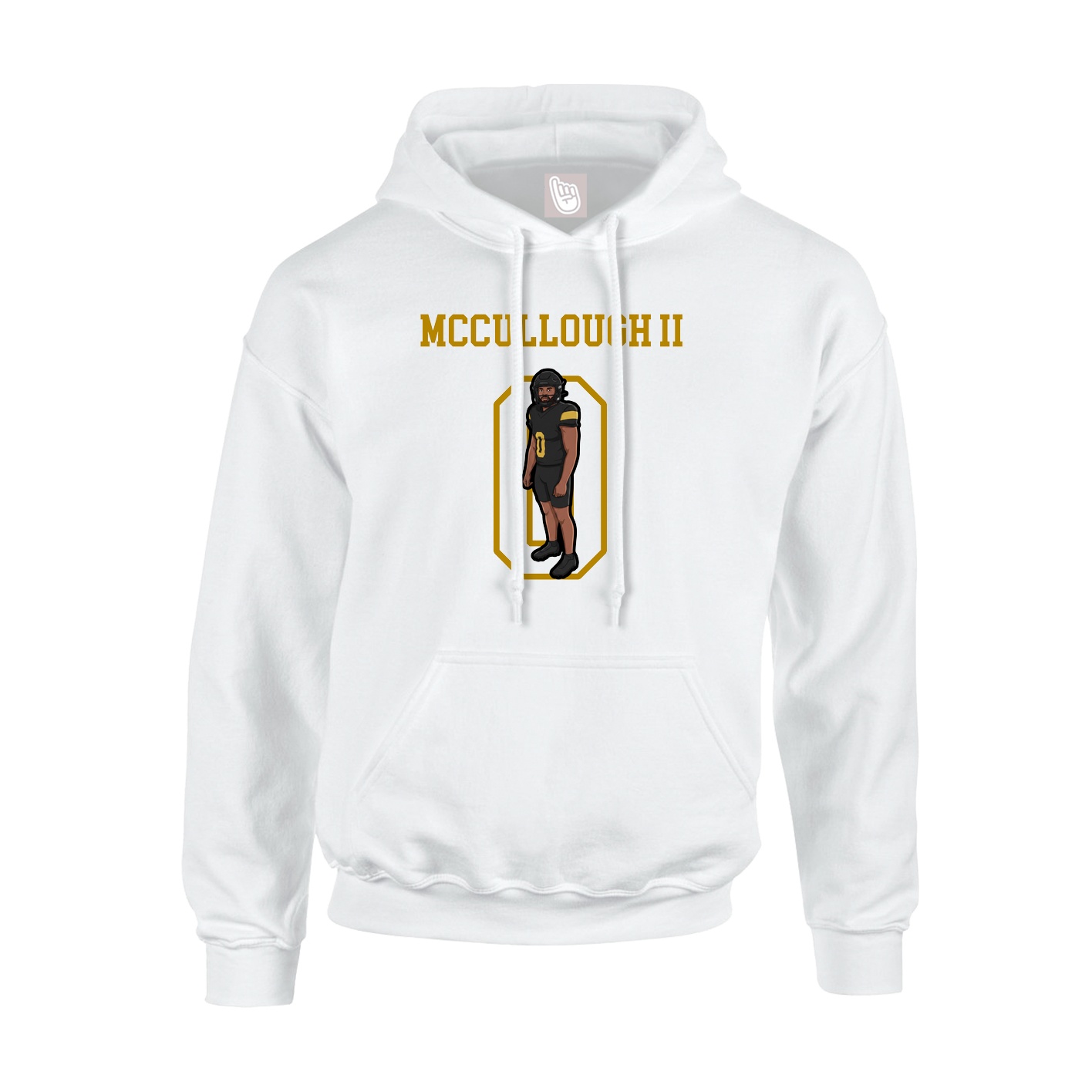 Youth Hoodie — Shirsey in White