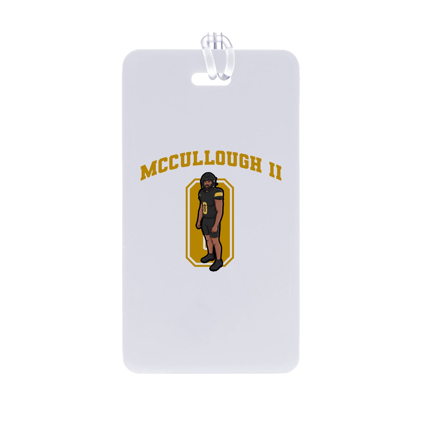 Bag Tag — Number in Classic
