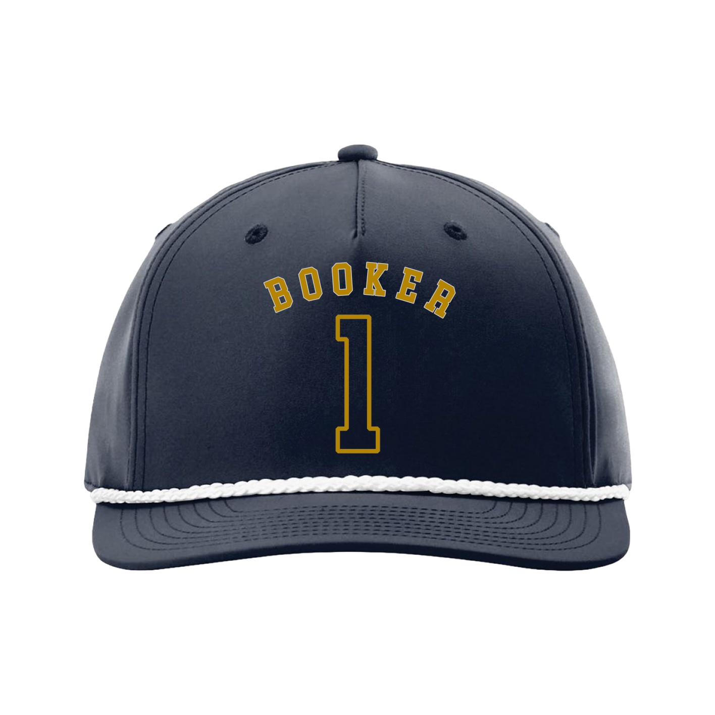 Five-Panel Classic Rope Cap — Shirsey Arch in Navy