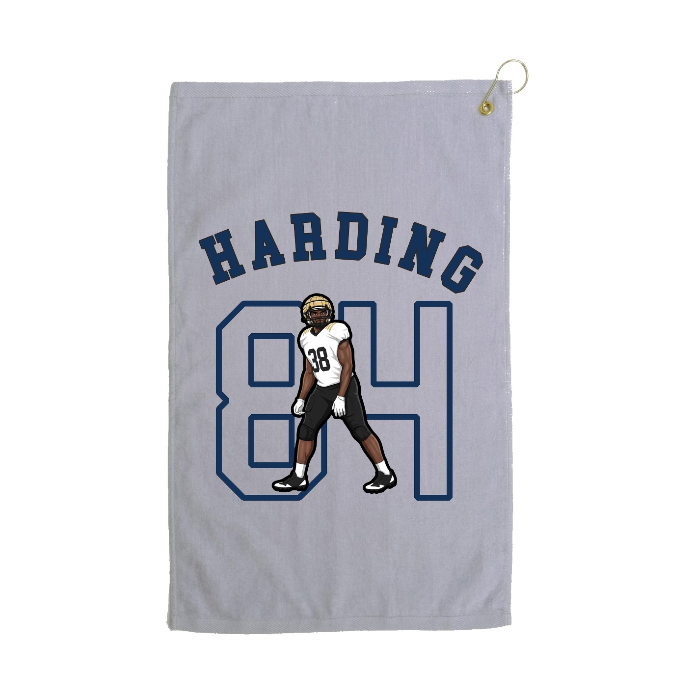 Golf Towel — Shirsey Arch in Grey