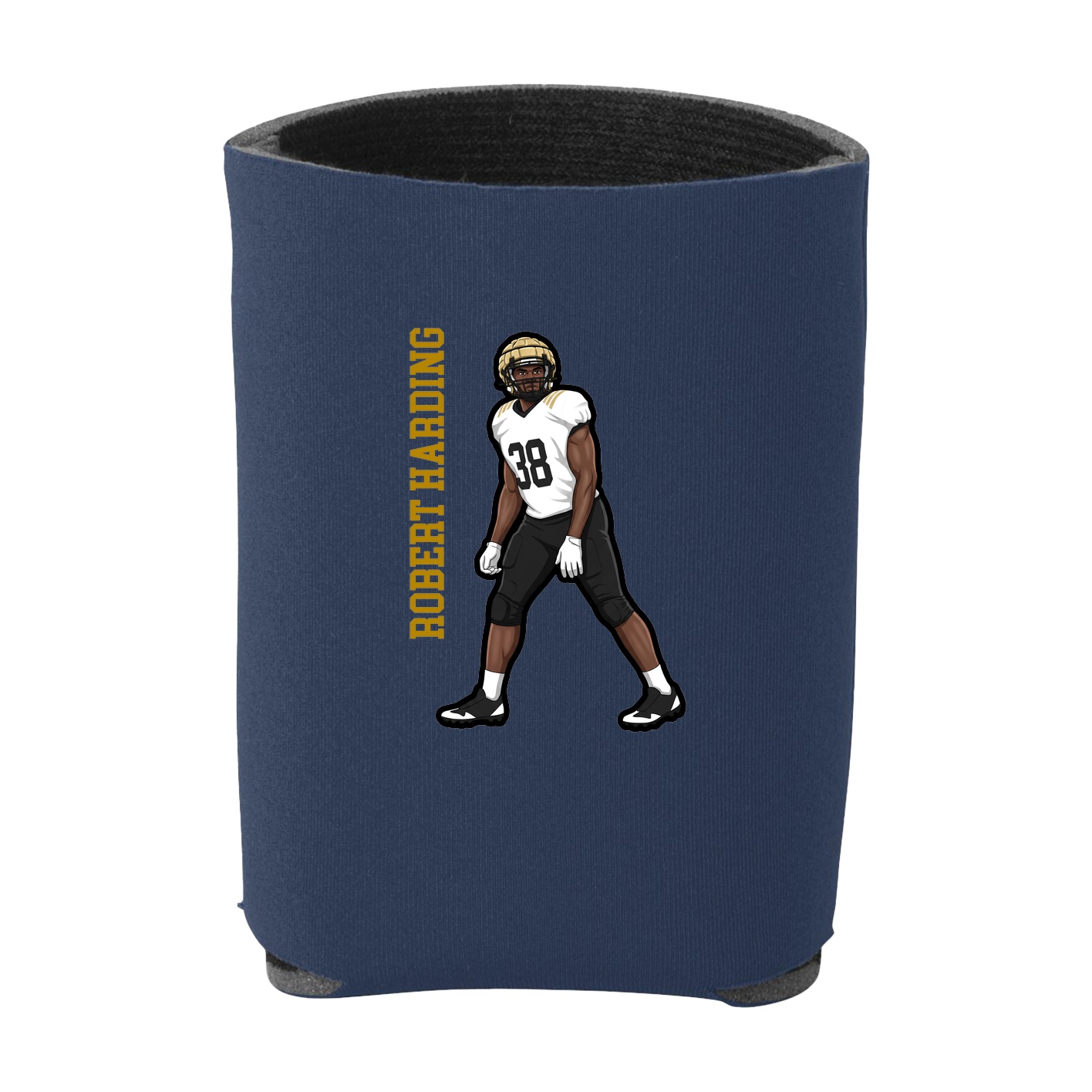 Can Holder — Name Vertical in Navy