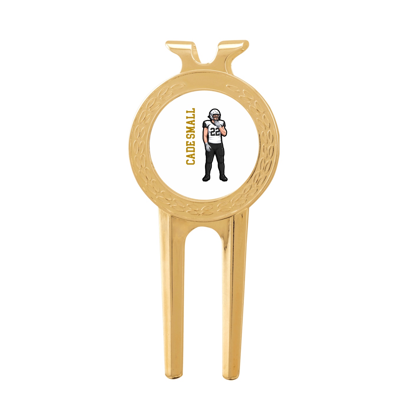Divot Tool with Ball Marker — Name Vertical in Classic