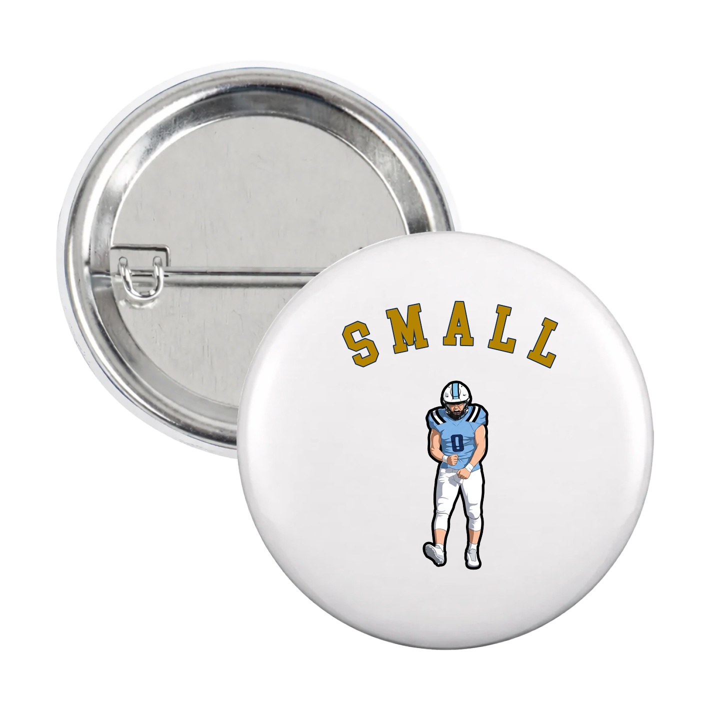 Game Day Button — Shirsey Arch in White