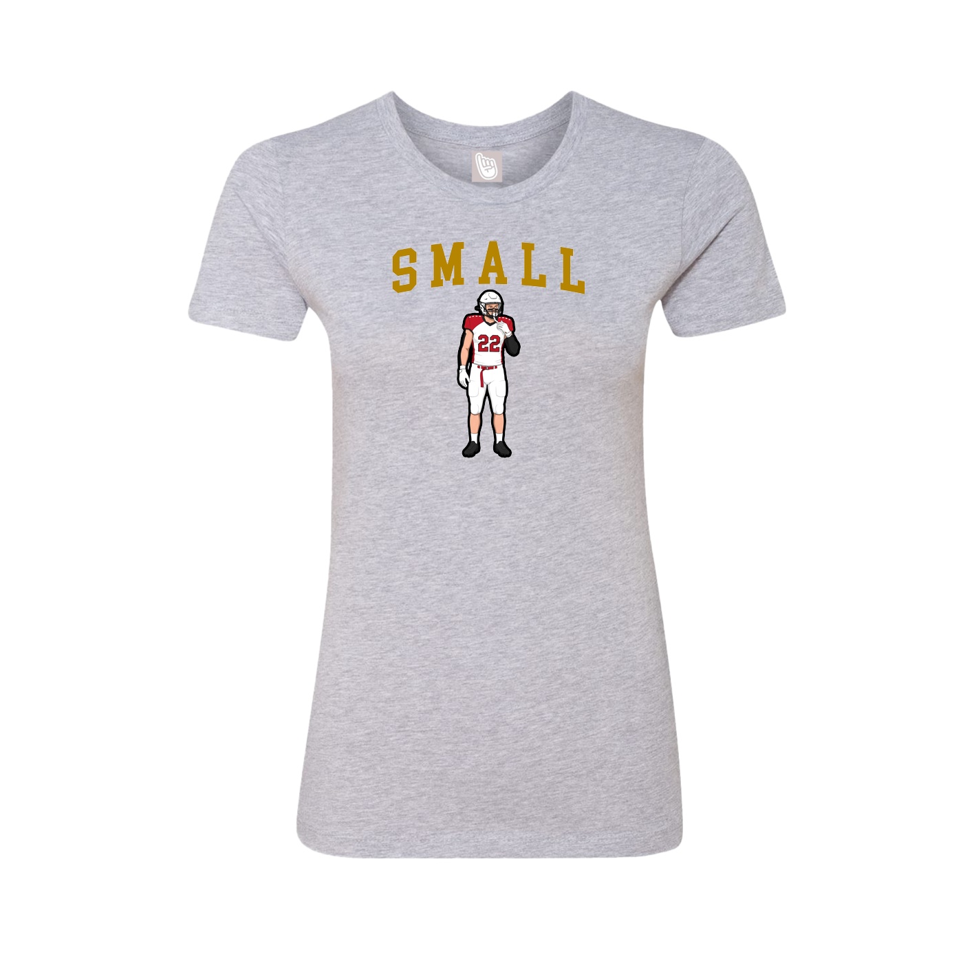 Fitted Women's Tee — Shirsey in Grey