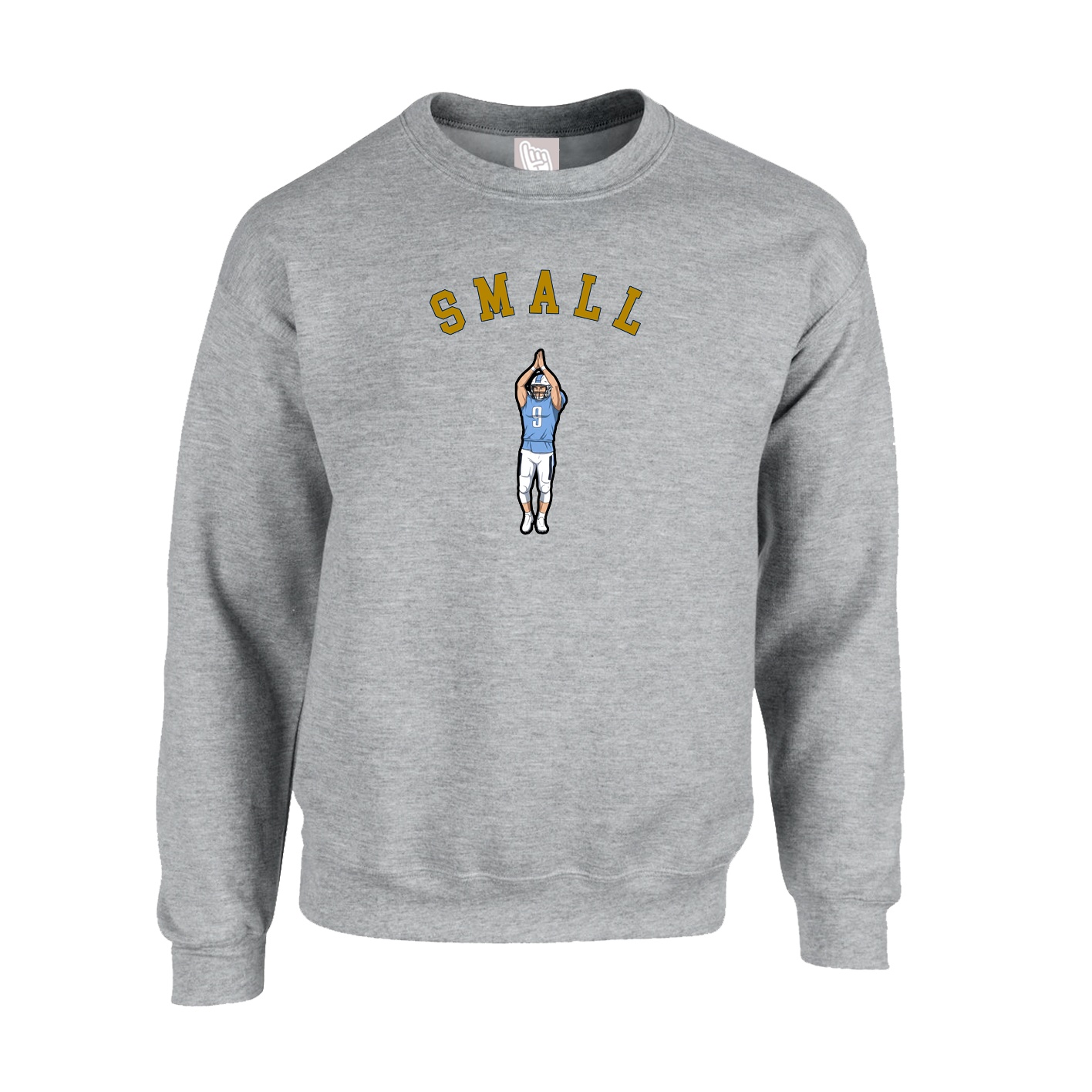 Fleece Crew — Shirsey Arch in Grey