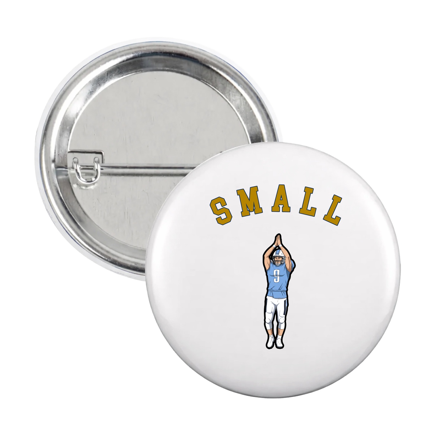 Game Day Button — Shirsey Arch in White