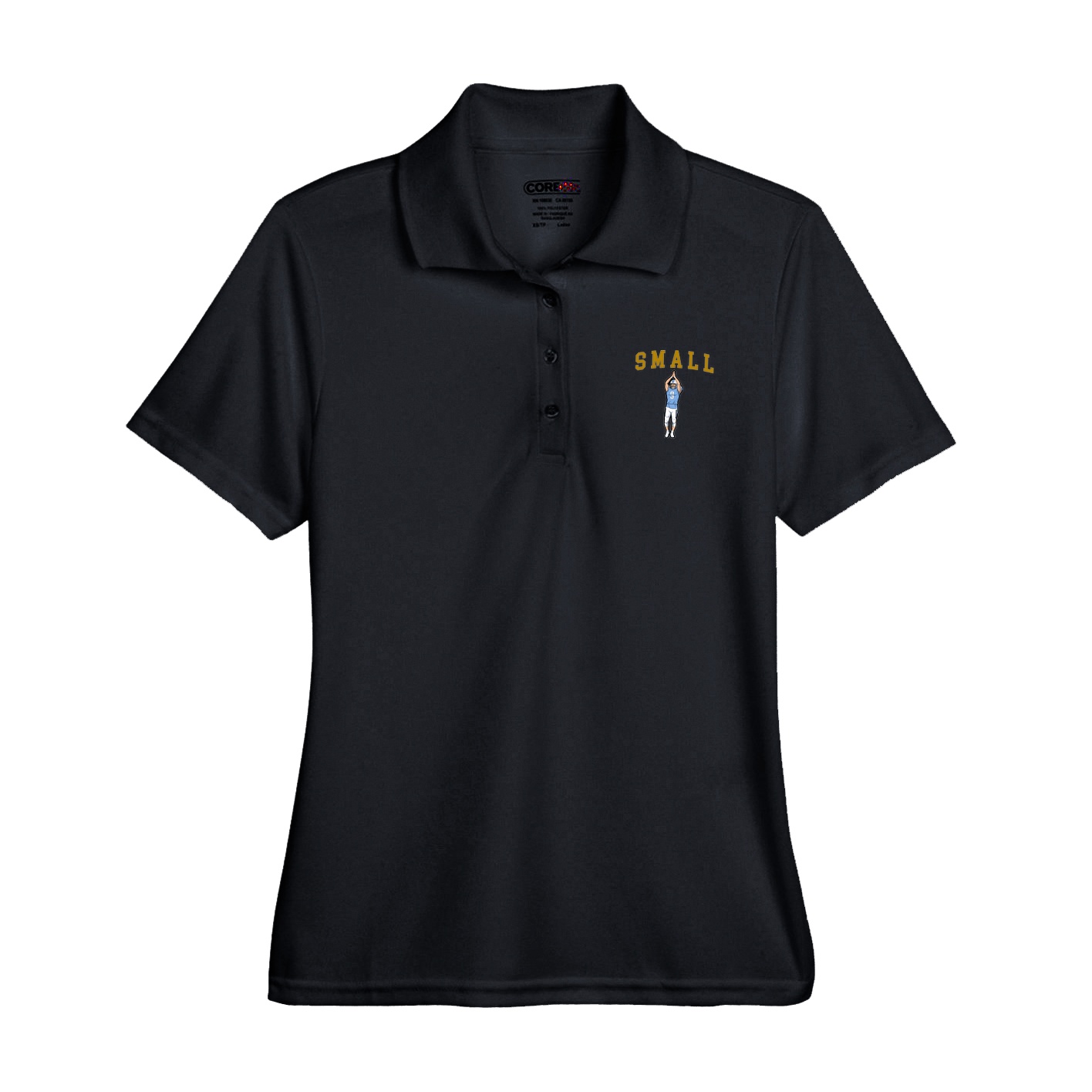 Womens Performance Polo — Shirsey in Black