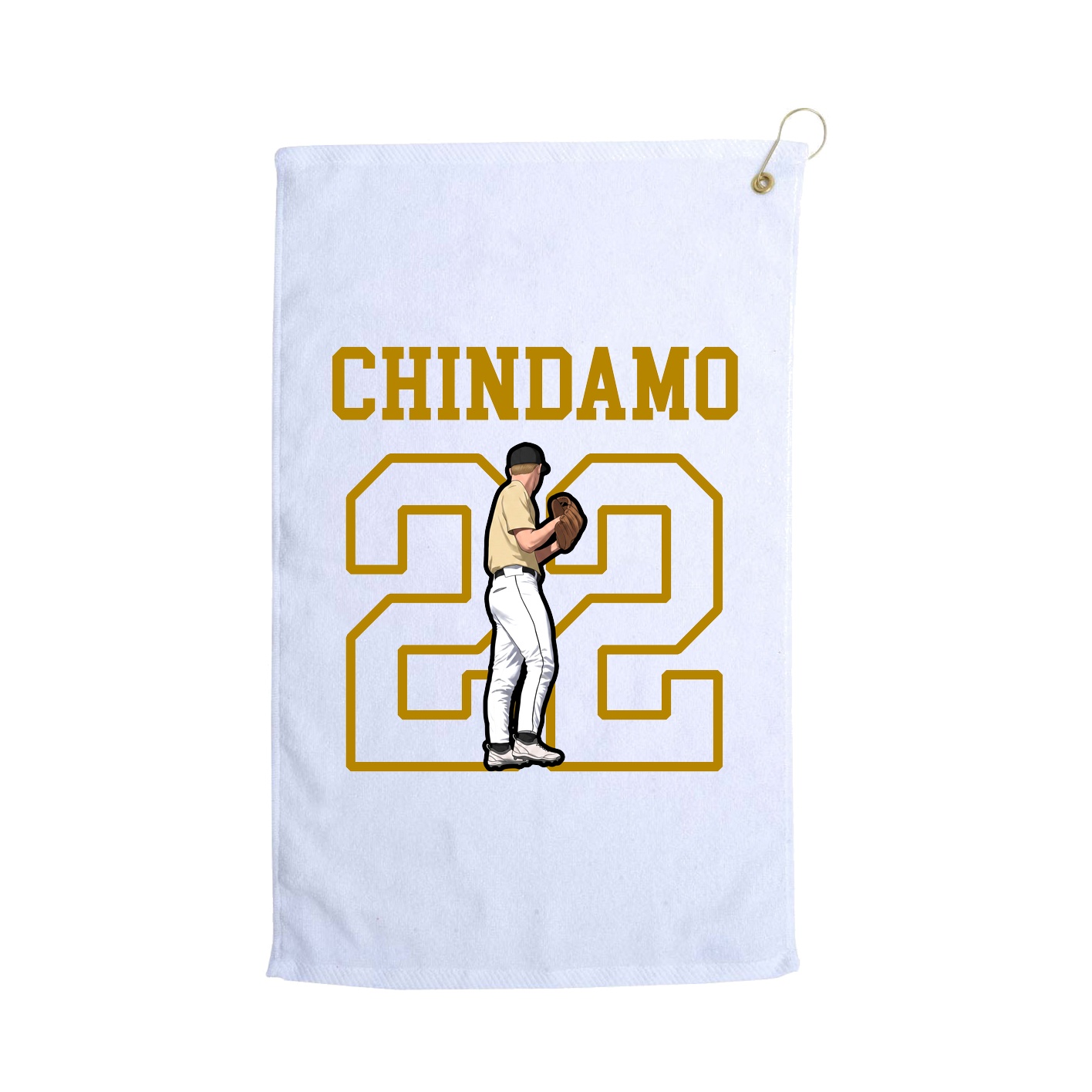Golf Towel — Shirsey in White