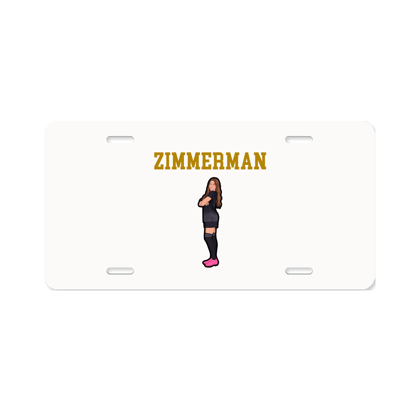 License Plate — Shirsey in Classic