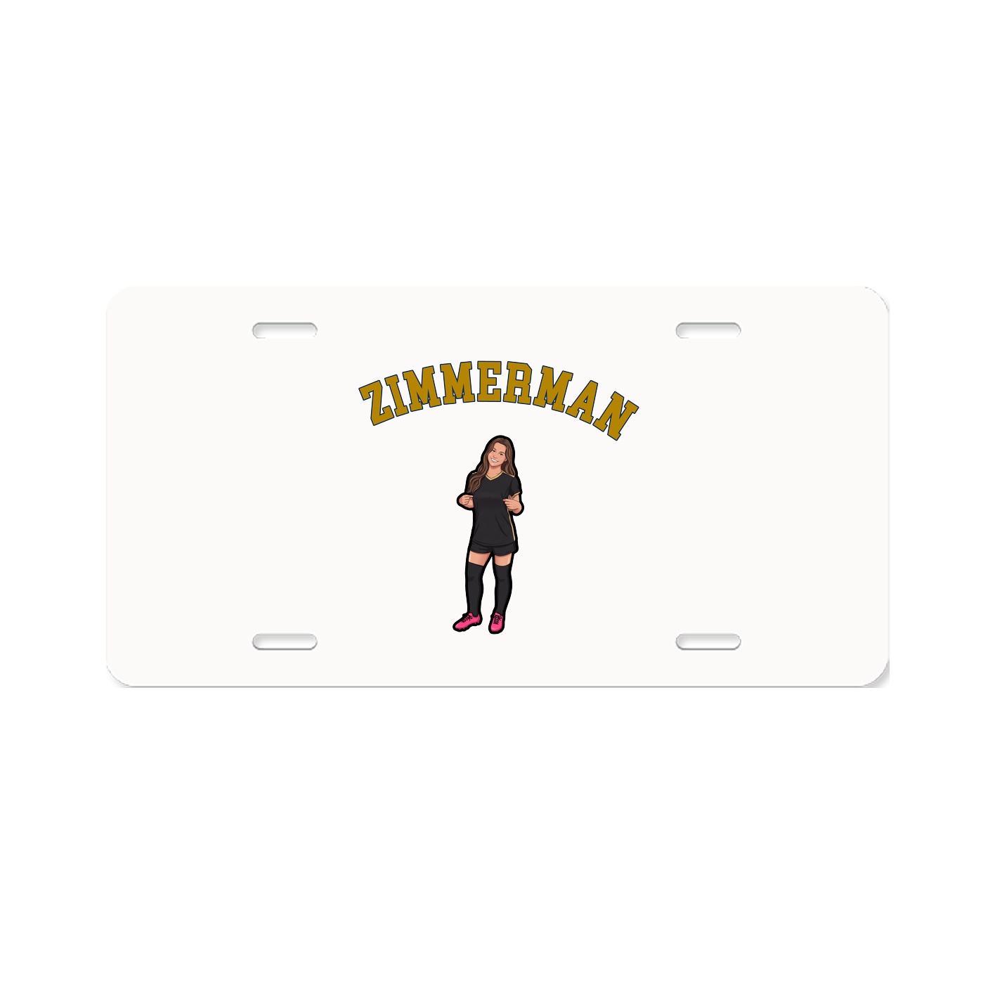 License Plate — Shirsey Arch in Classic