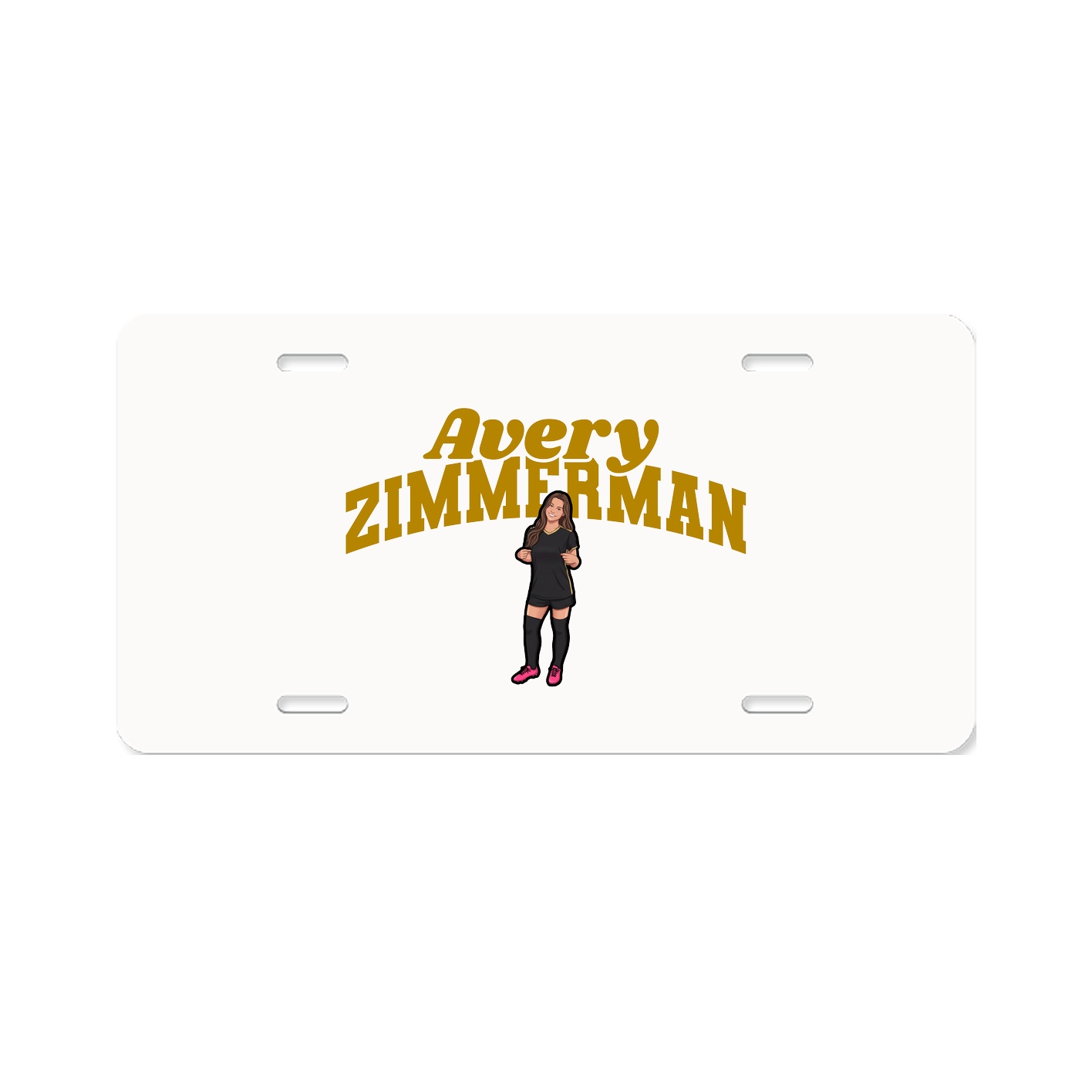 License Plate — Signature Arch in Classic