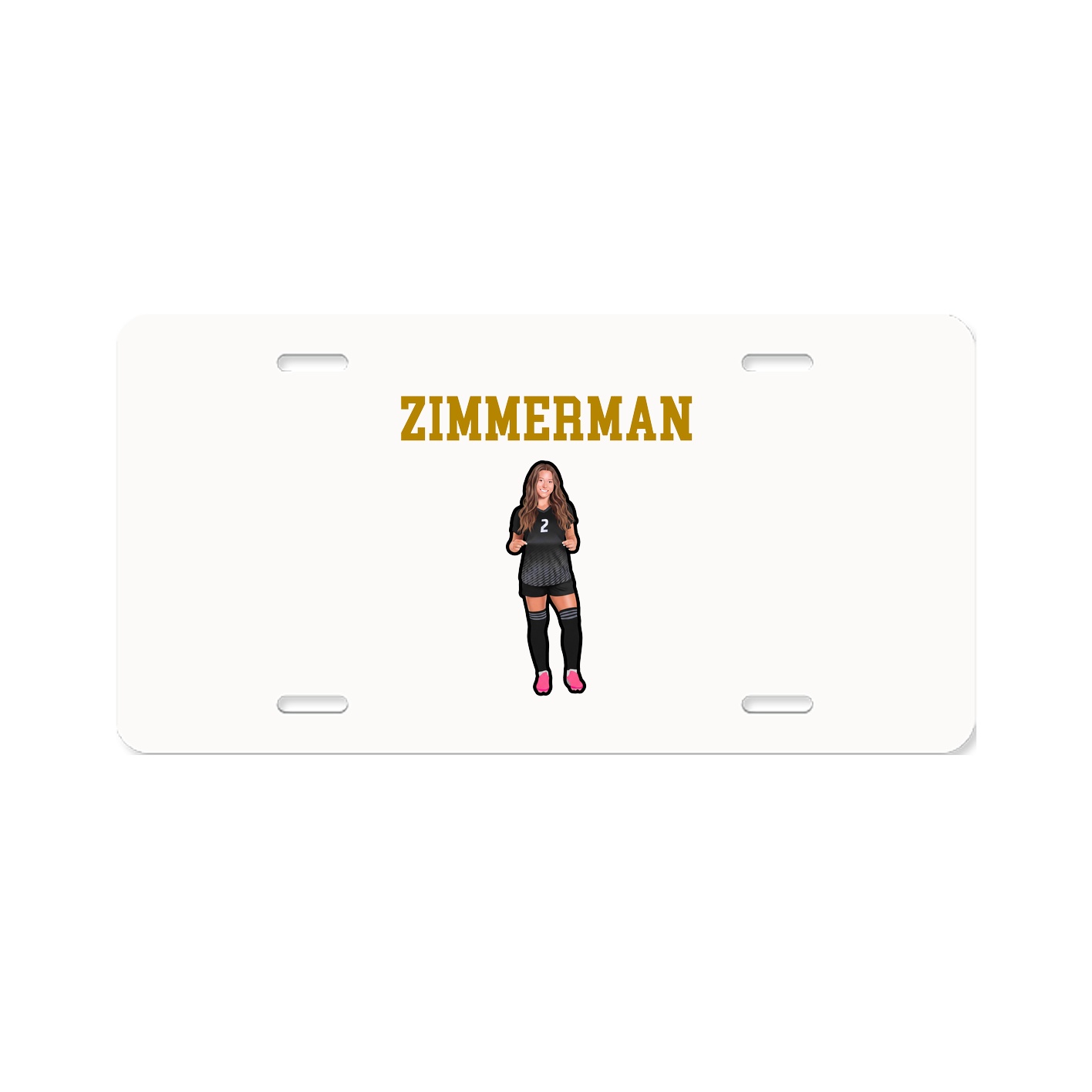 License Plate — Shirsey in Classic