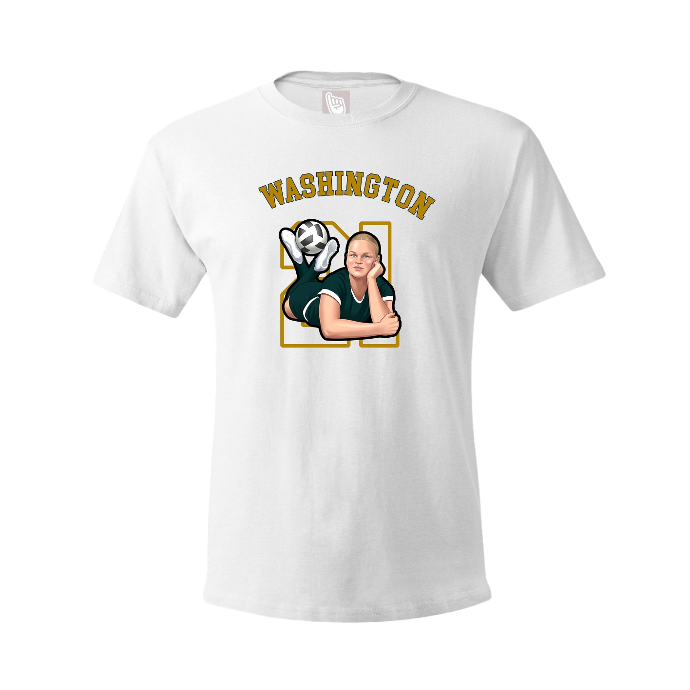 Youth Tee — Shirsey Arch in White