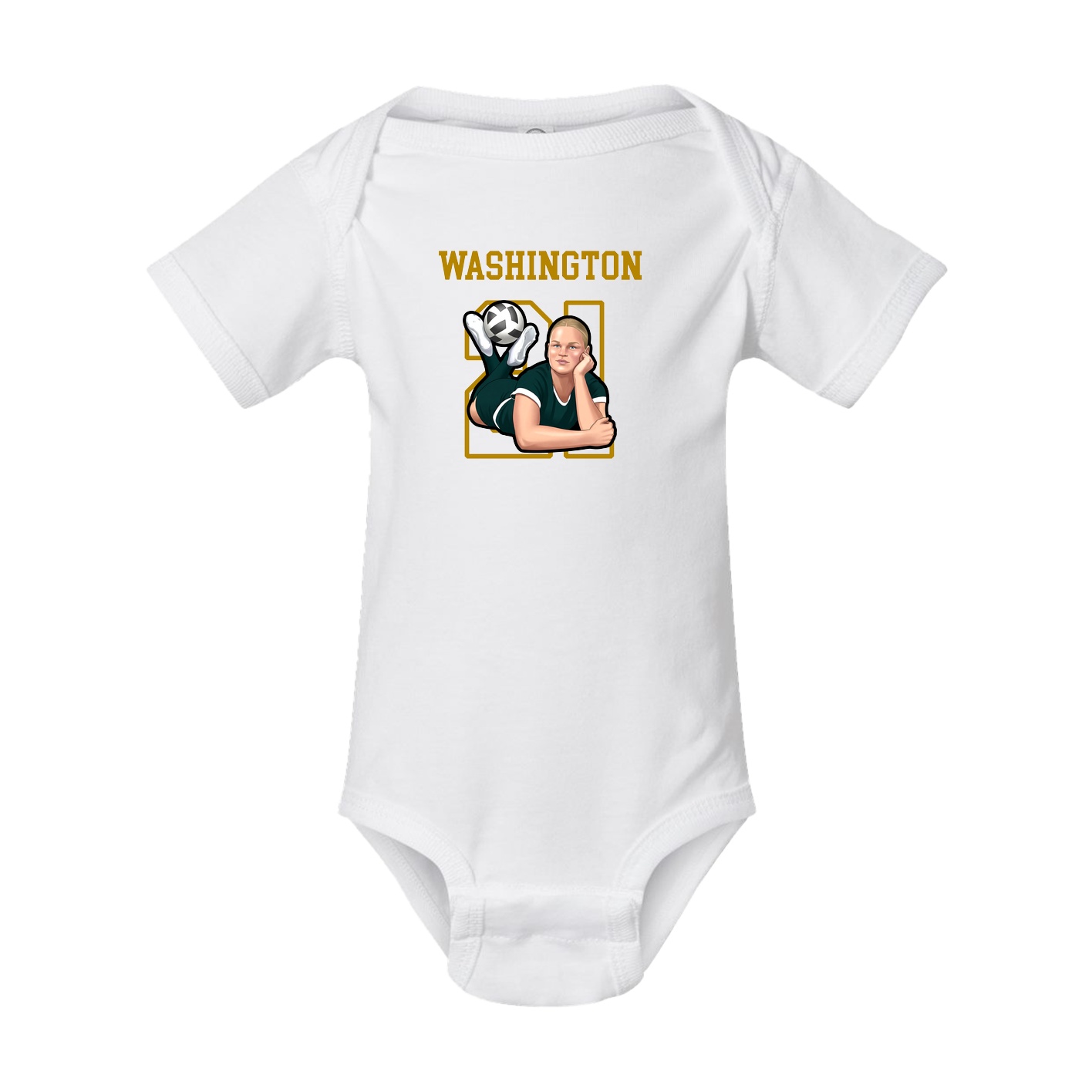 Baby Onesie — Shirsey in White