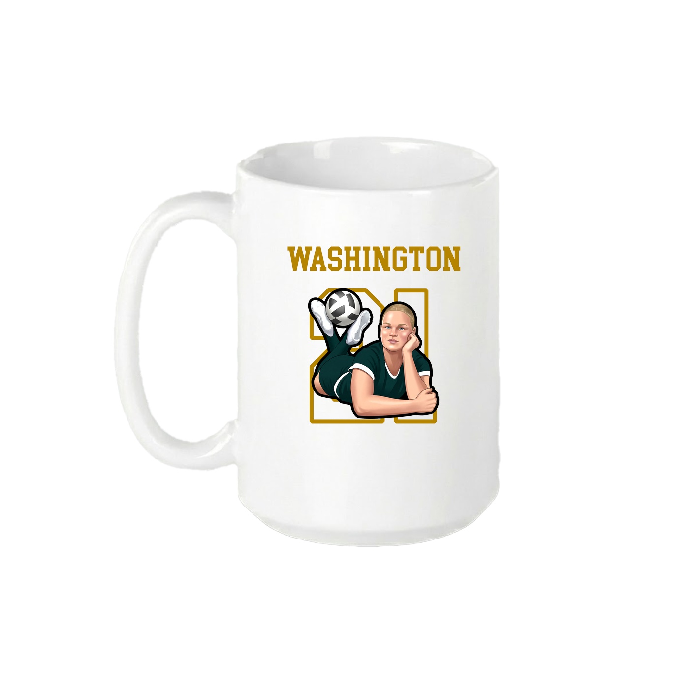 15oz Coffee Mug — Shirsey in White