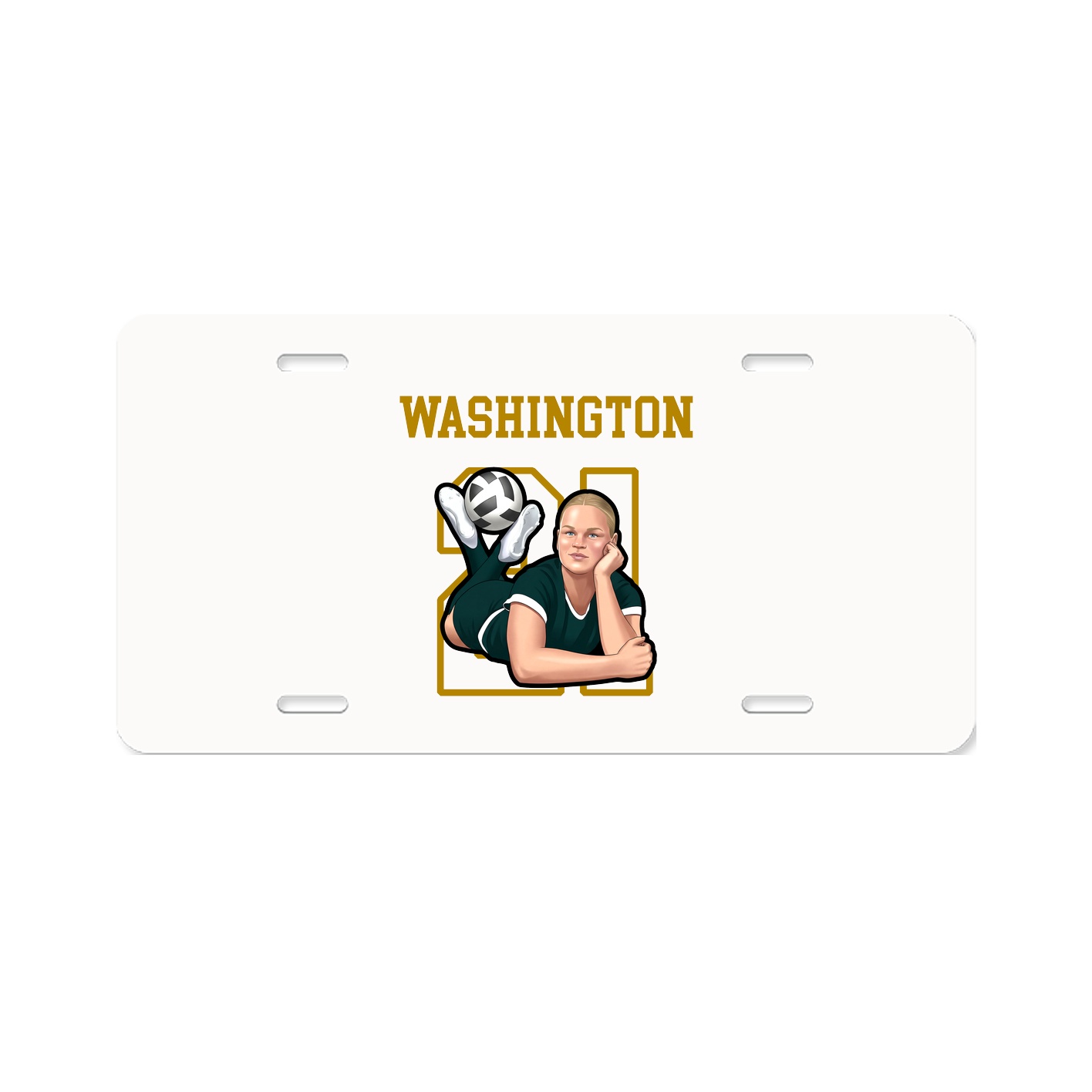 License Plate — Shirsey in Classic