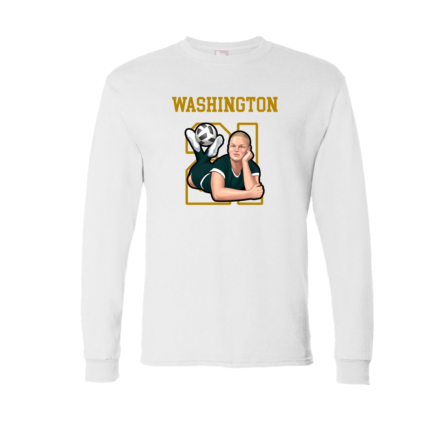 Long Sleeve Tee — Shirsey in White
