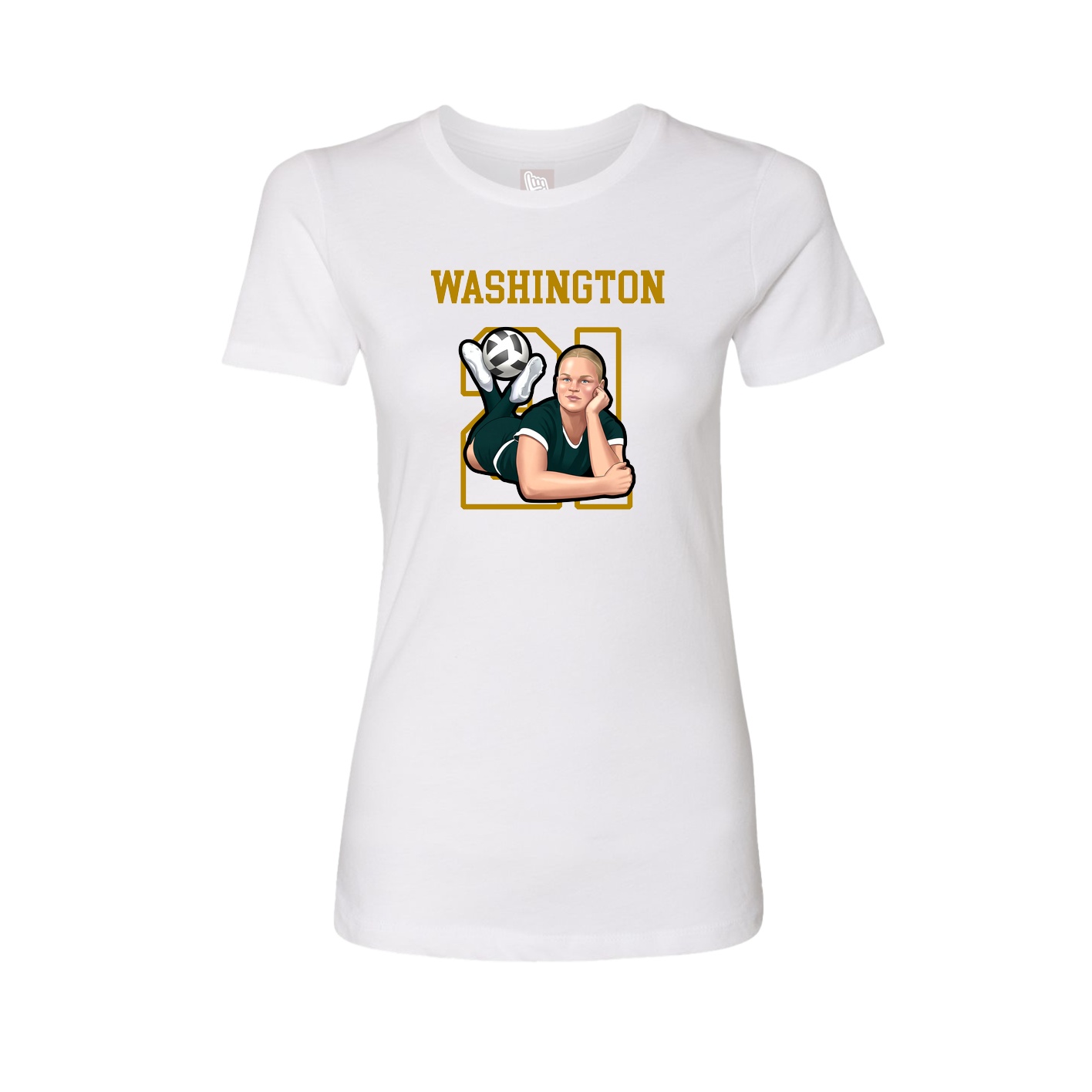 Fitted Women's Tee — Shirsey in White