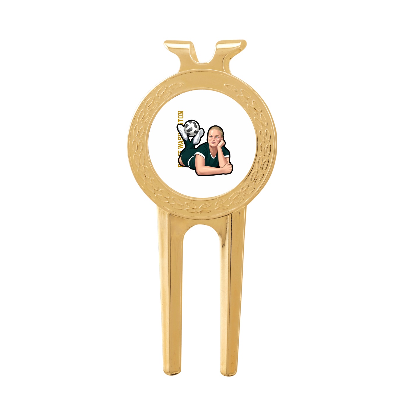 Divot Tool with Ball Marker — Name Vertical in Classic
