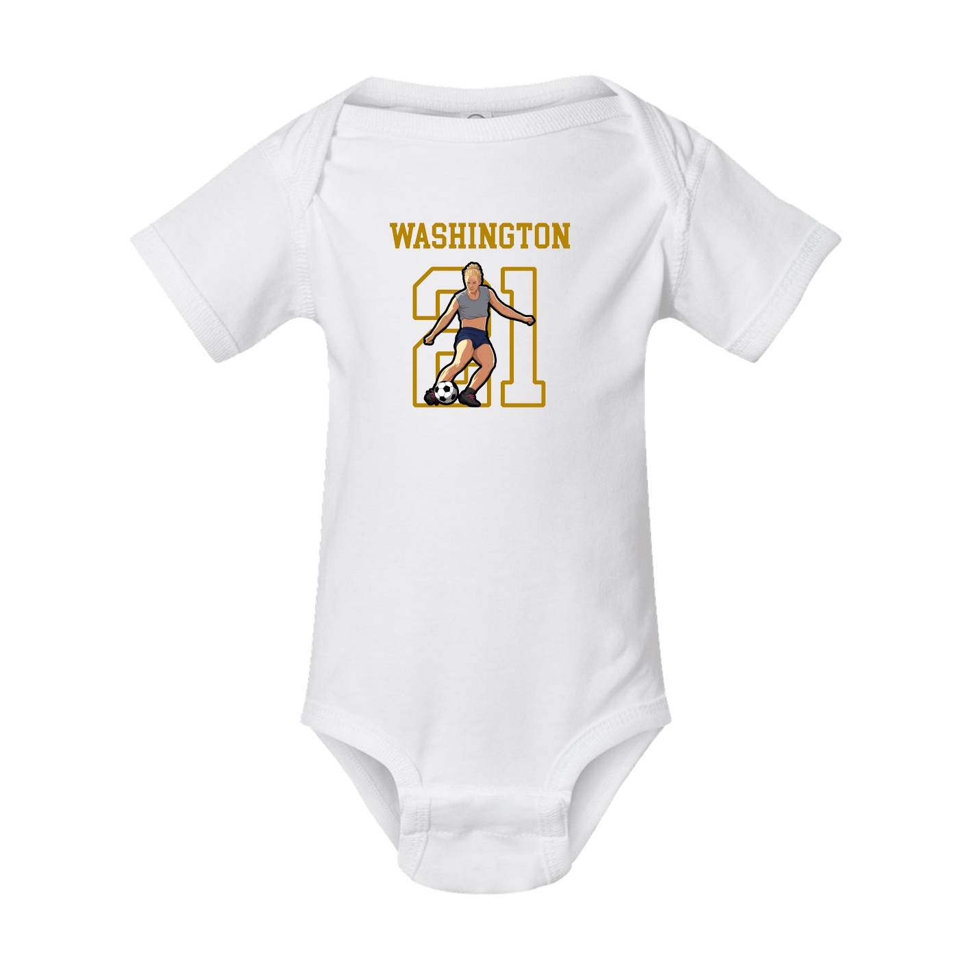 Baby Onesie — Shirsey in White