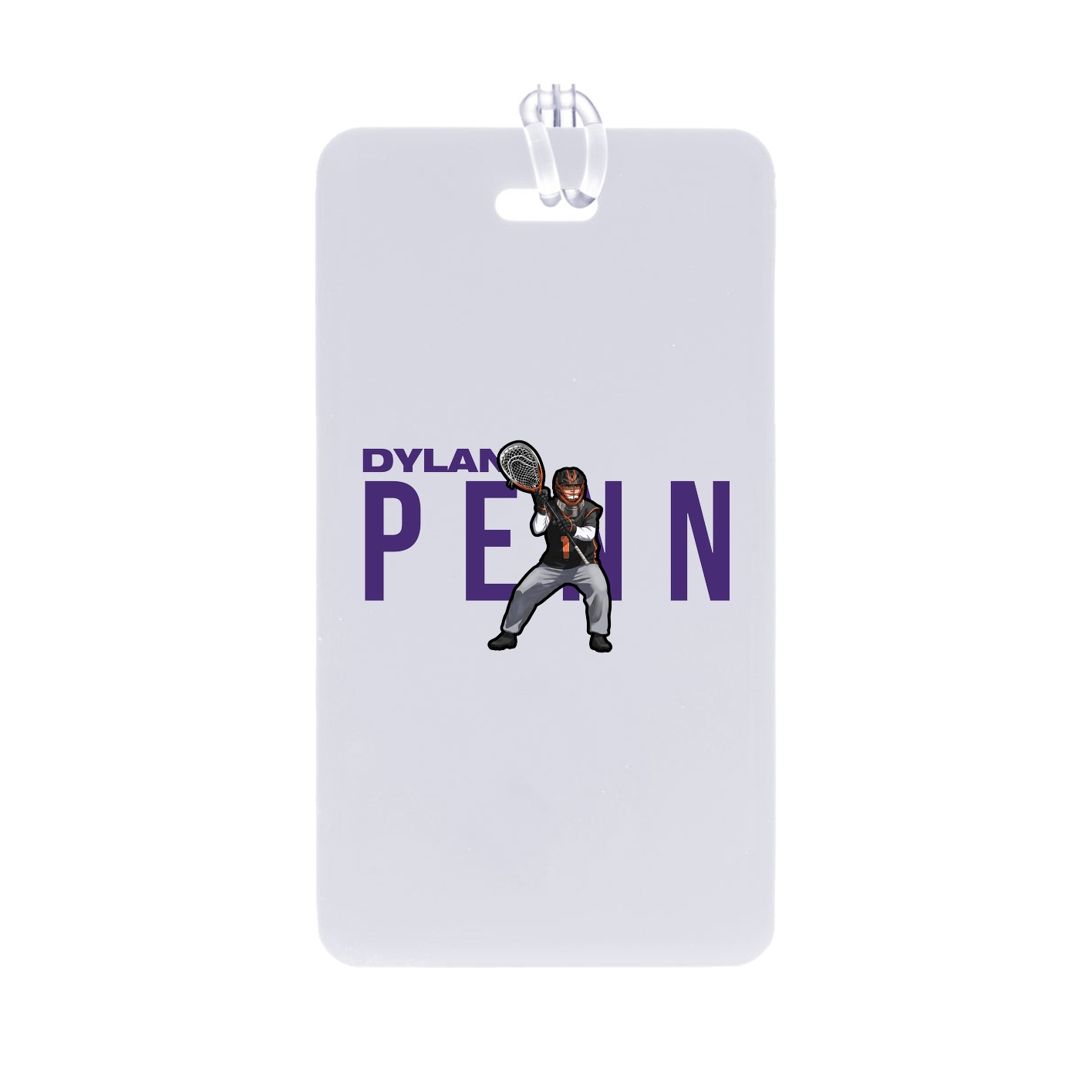 Bag Tag — Player Name in Classic