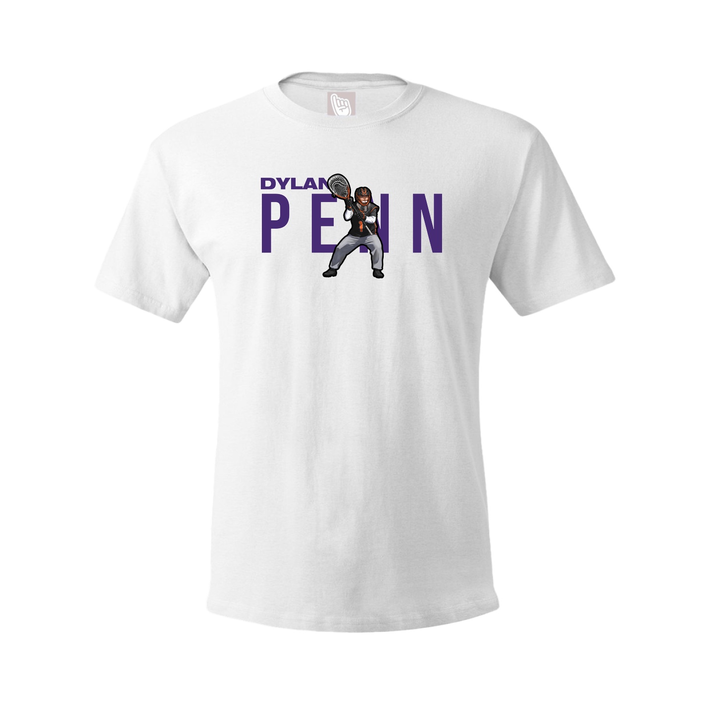 Youth Tee — Player Name in White