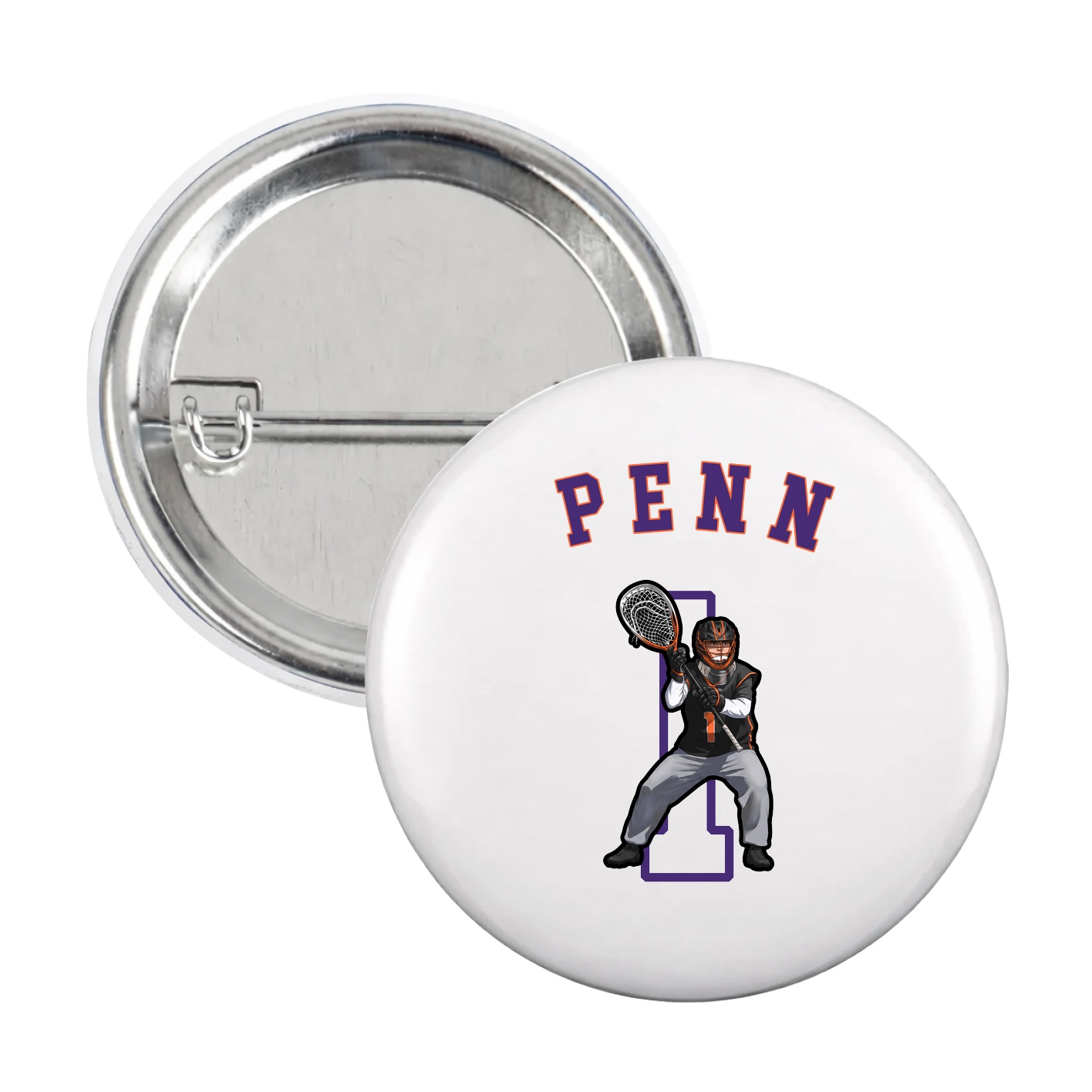 Game Day Button — Shirsey Arch in White