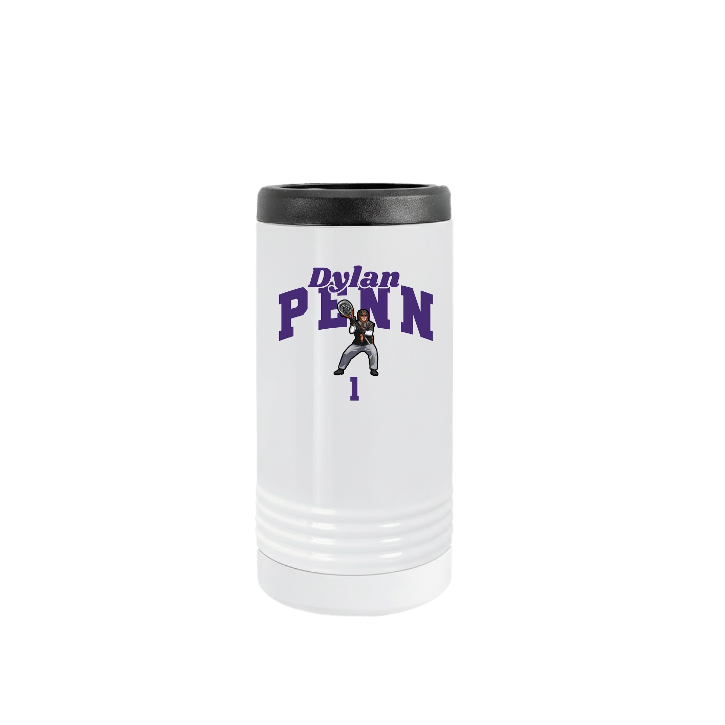 Slim Beverage Holder — Signature Arch in White