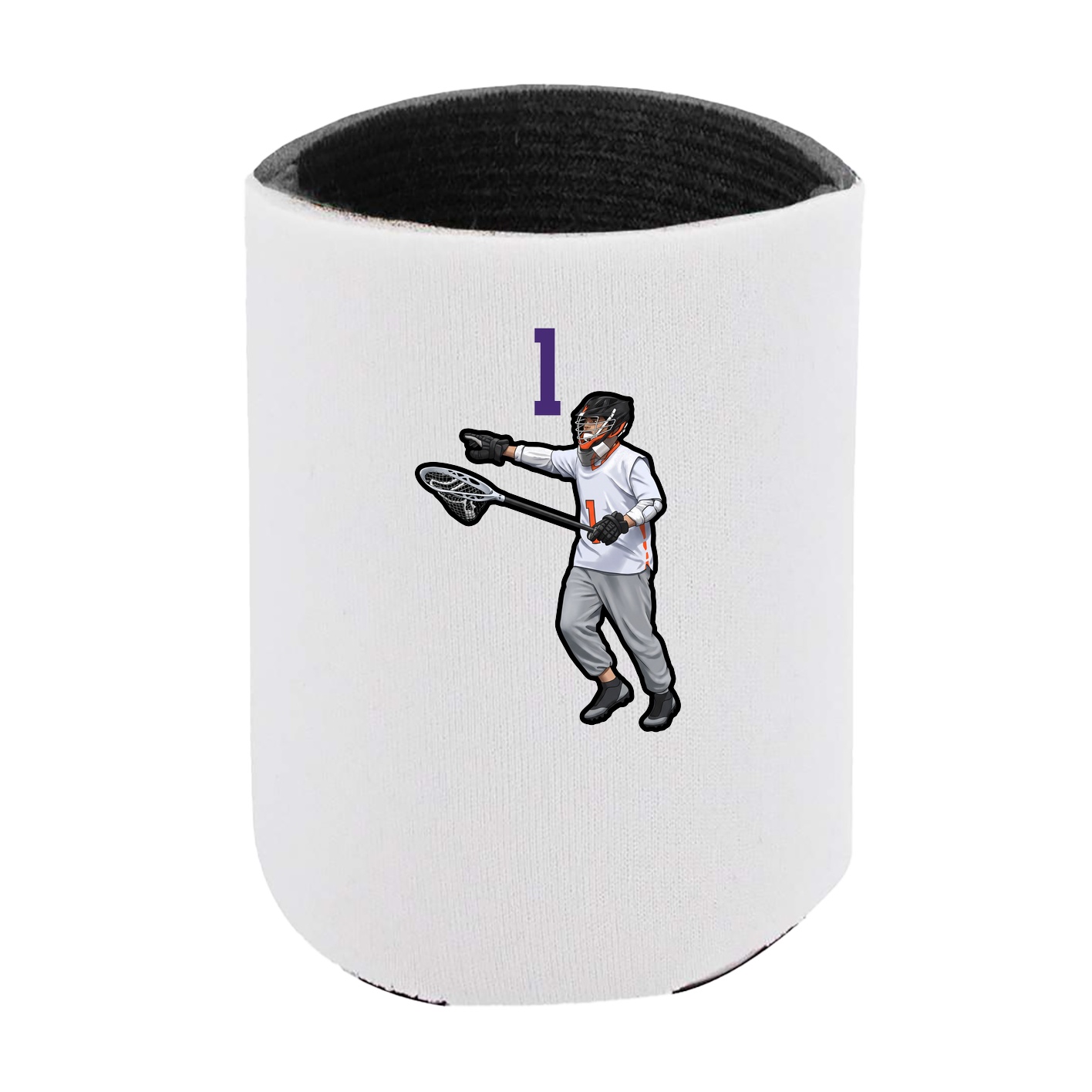 Can Holder — Number Top in White