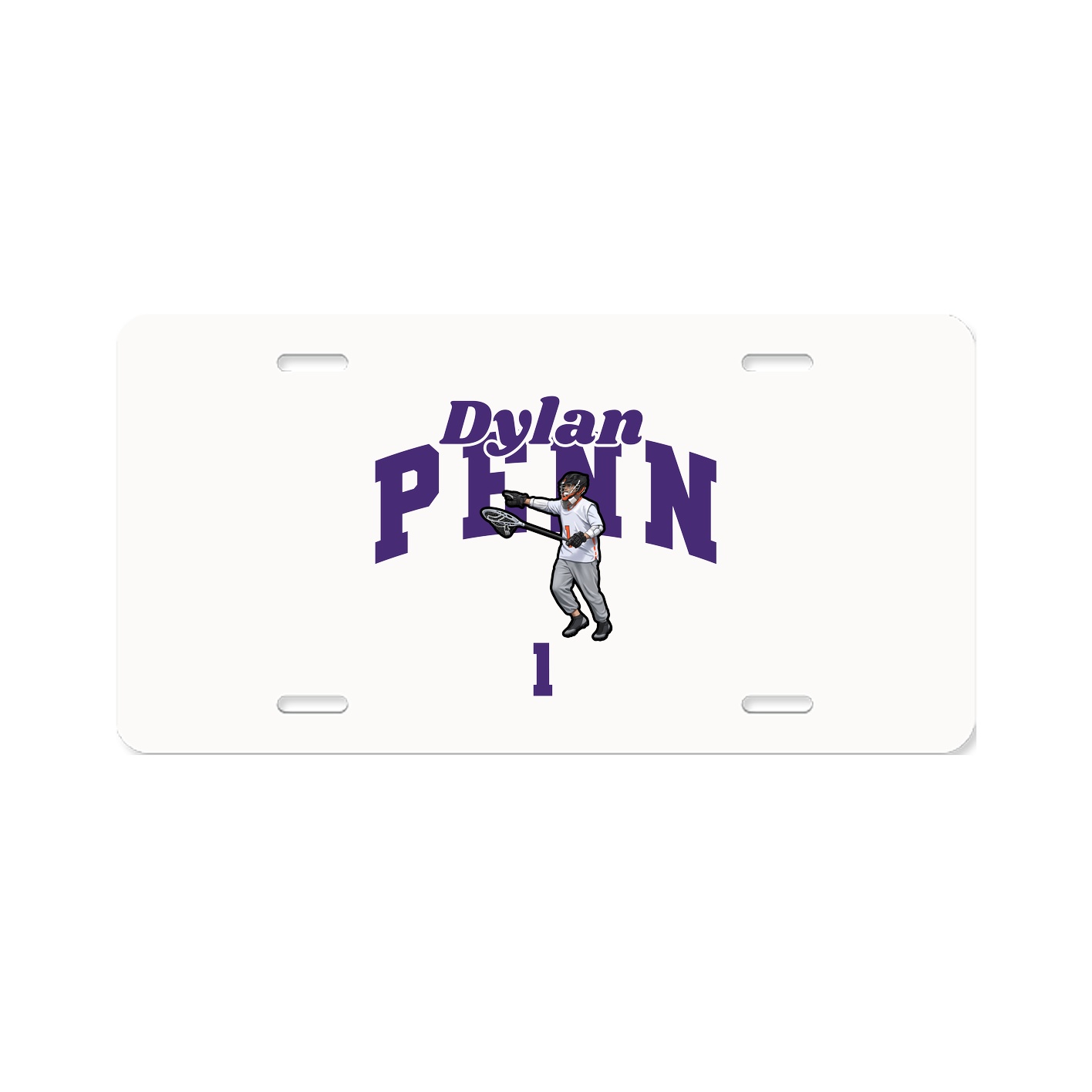 License Plate — Signature Arch in Classic