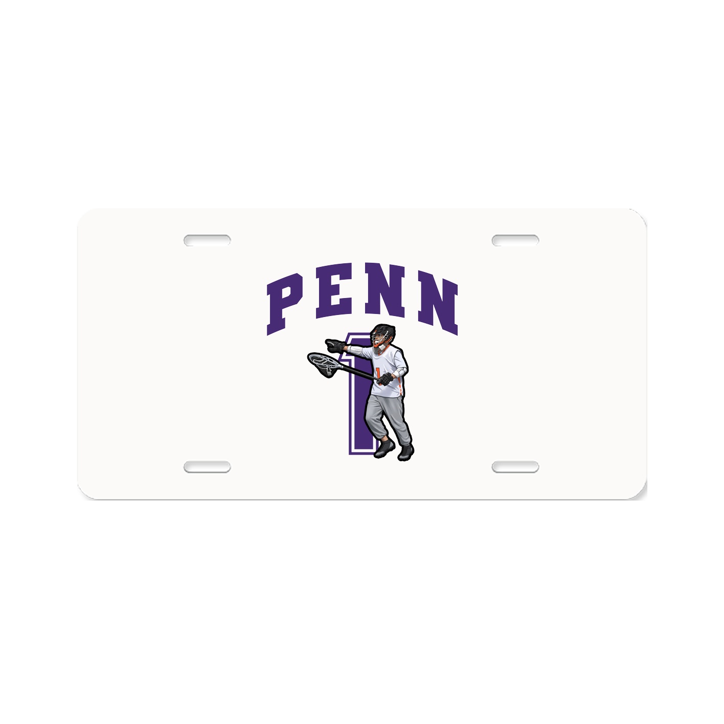 License Plate — Number in Classic