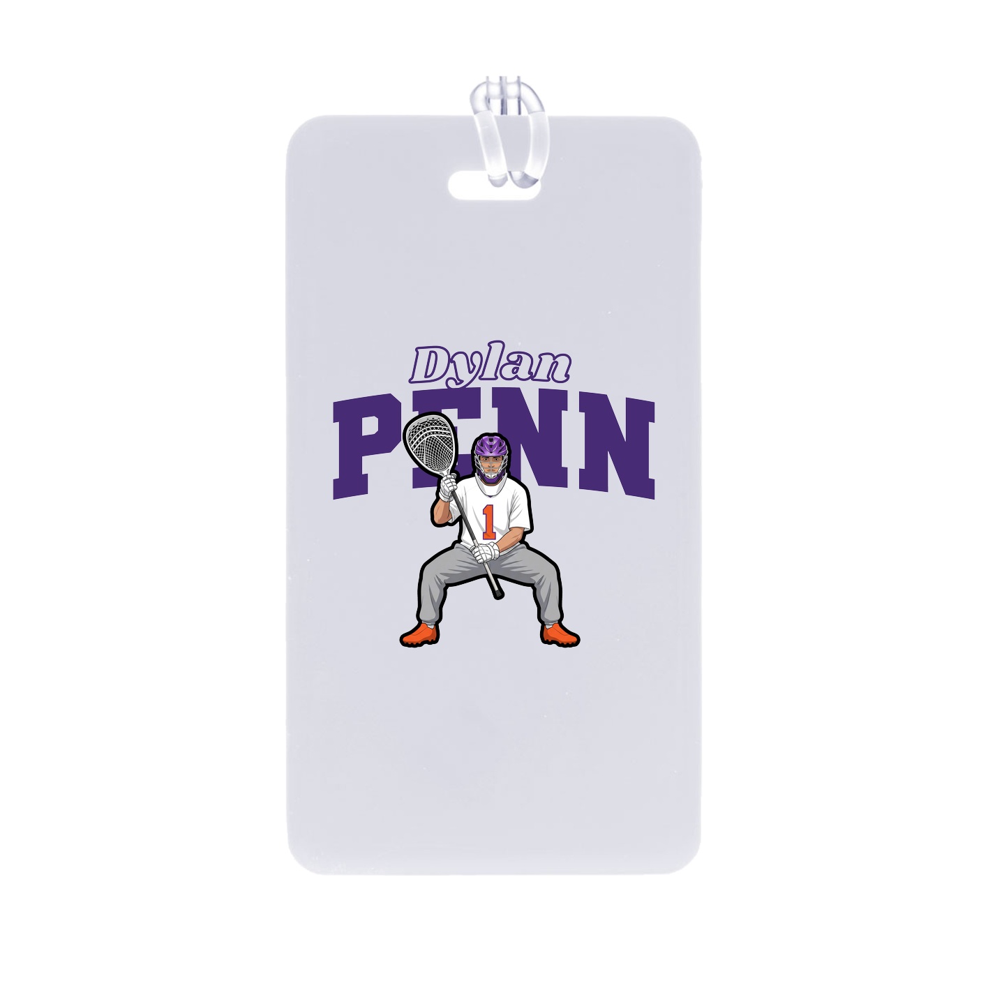 Bag Tag — Name Arch in Classic