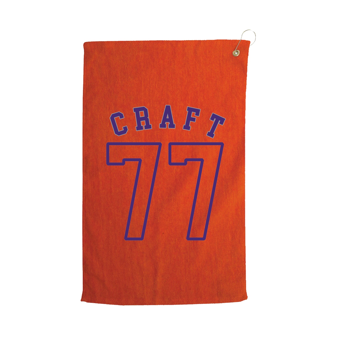 Golf Towel — Shirsey Arch in Orange