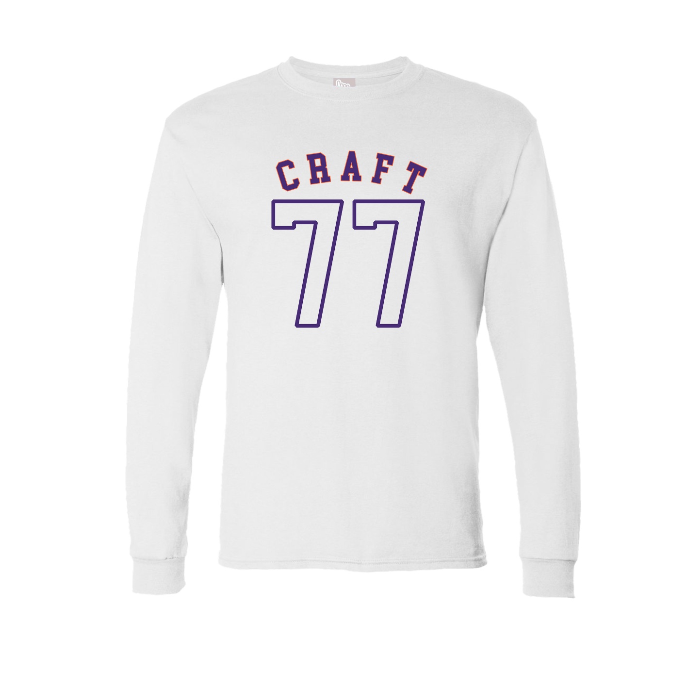 Long Sleeve Tee — Shirsey Arch in White