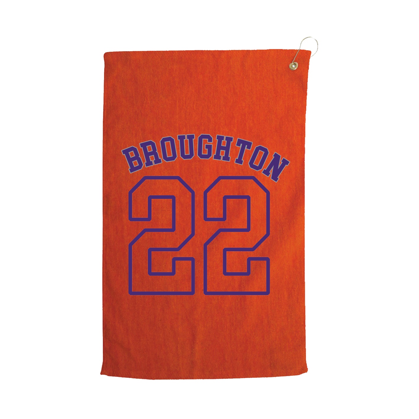 Golf Towel — Shirsey Arch in Orange